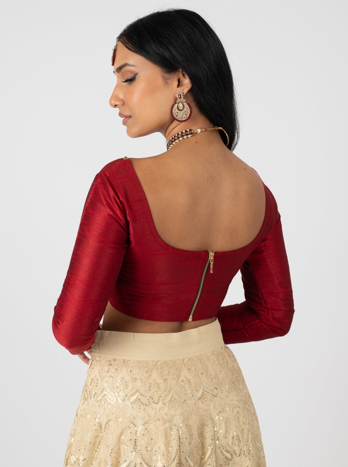 Merlot Liv Blouse