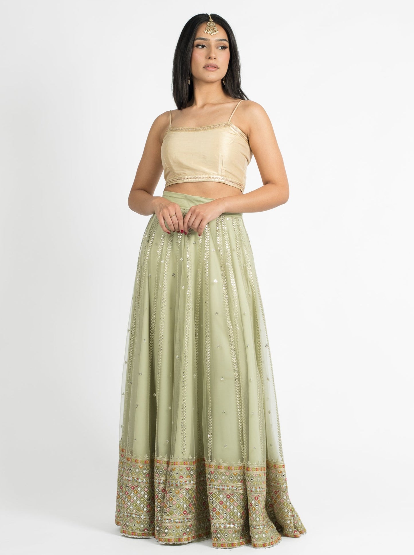 Mint Anvi Skirt
