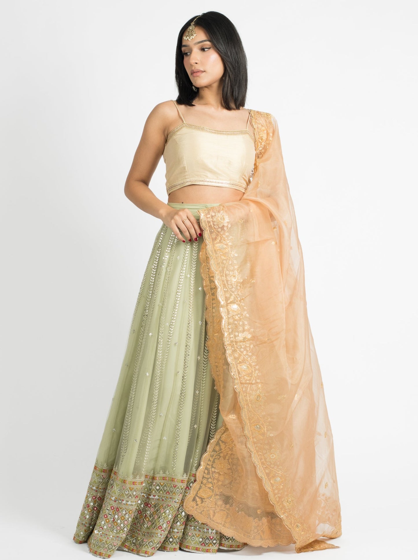 Mint Anvi Skirt