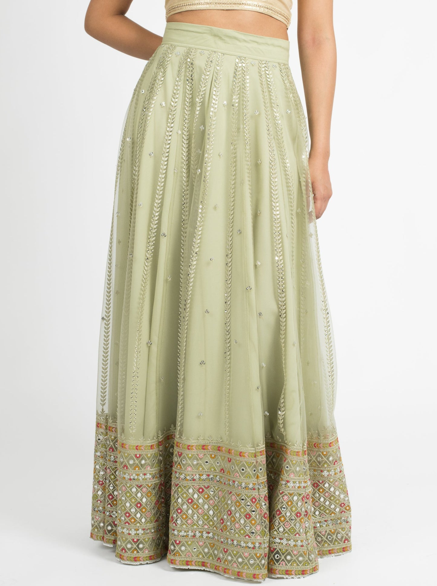 Mint Anvi Skirt