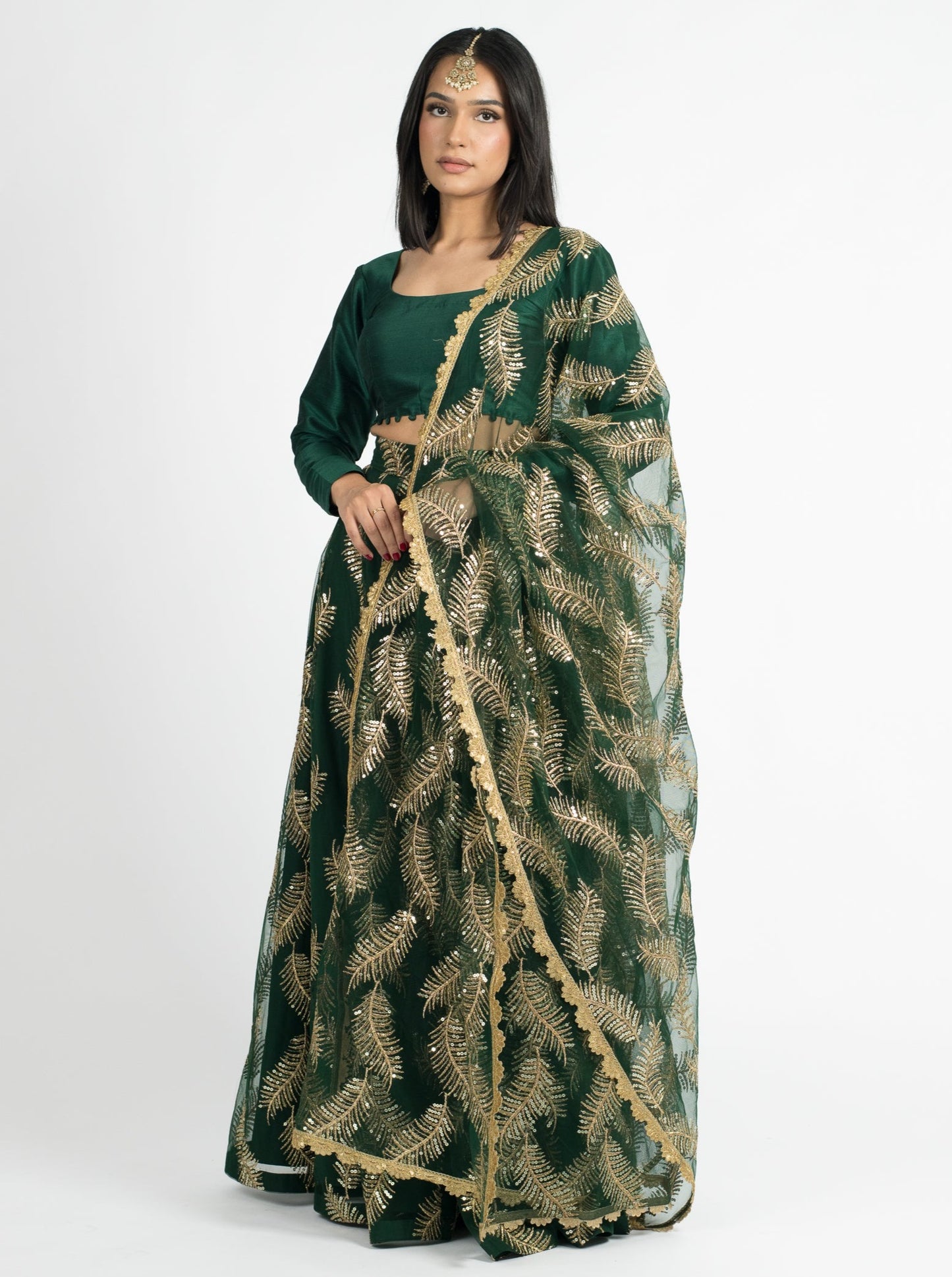 Emerald Fern Dupatta