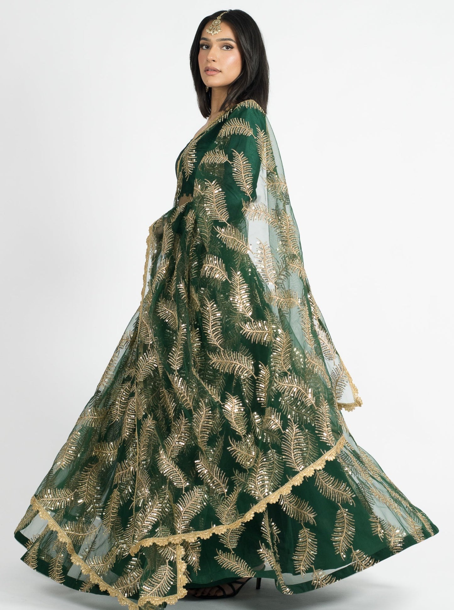 Emerald Fern Dupatta