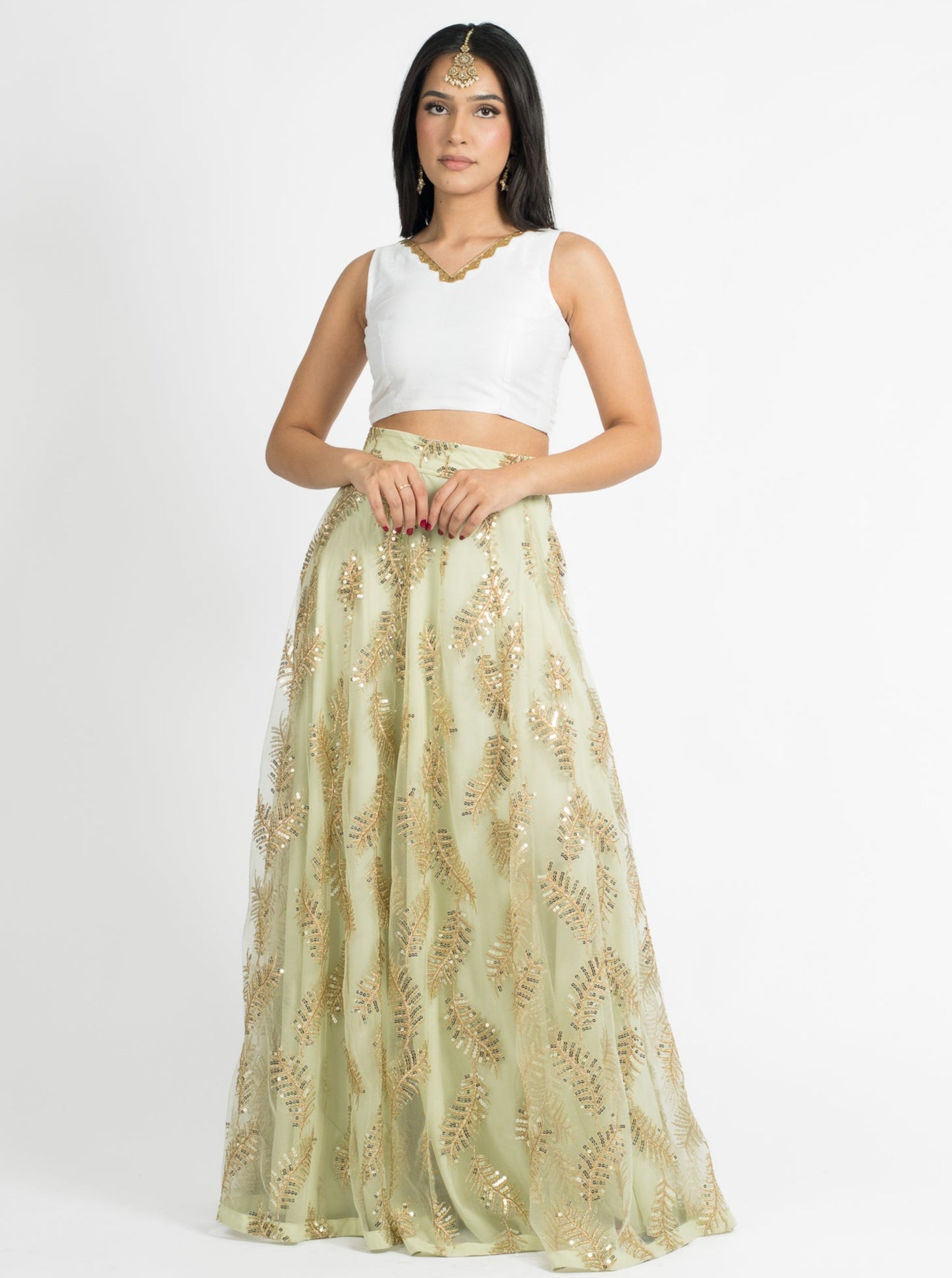 Pistachio Fern Skirt