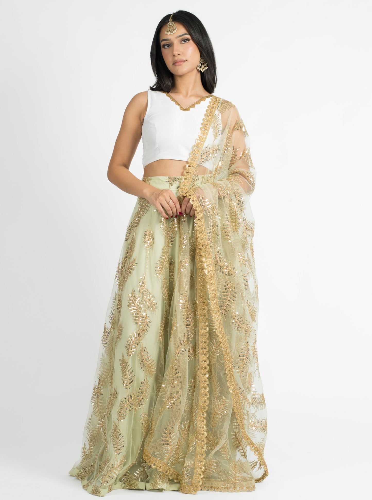 Pistachio Fern Skirt