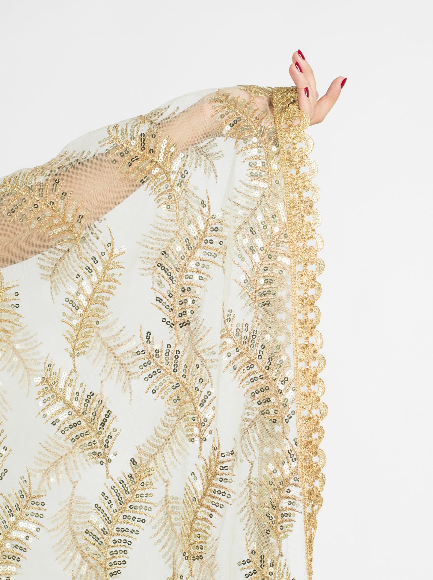 Pistachio Fern Dupatta