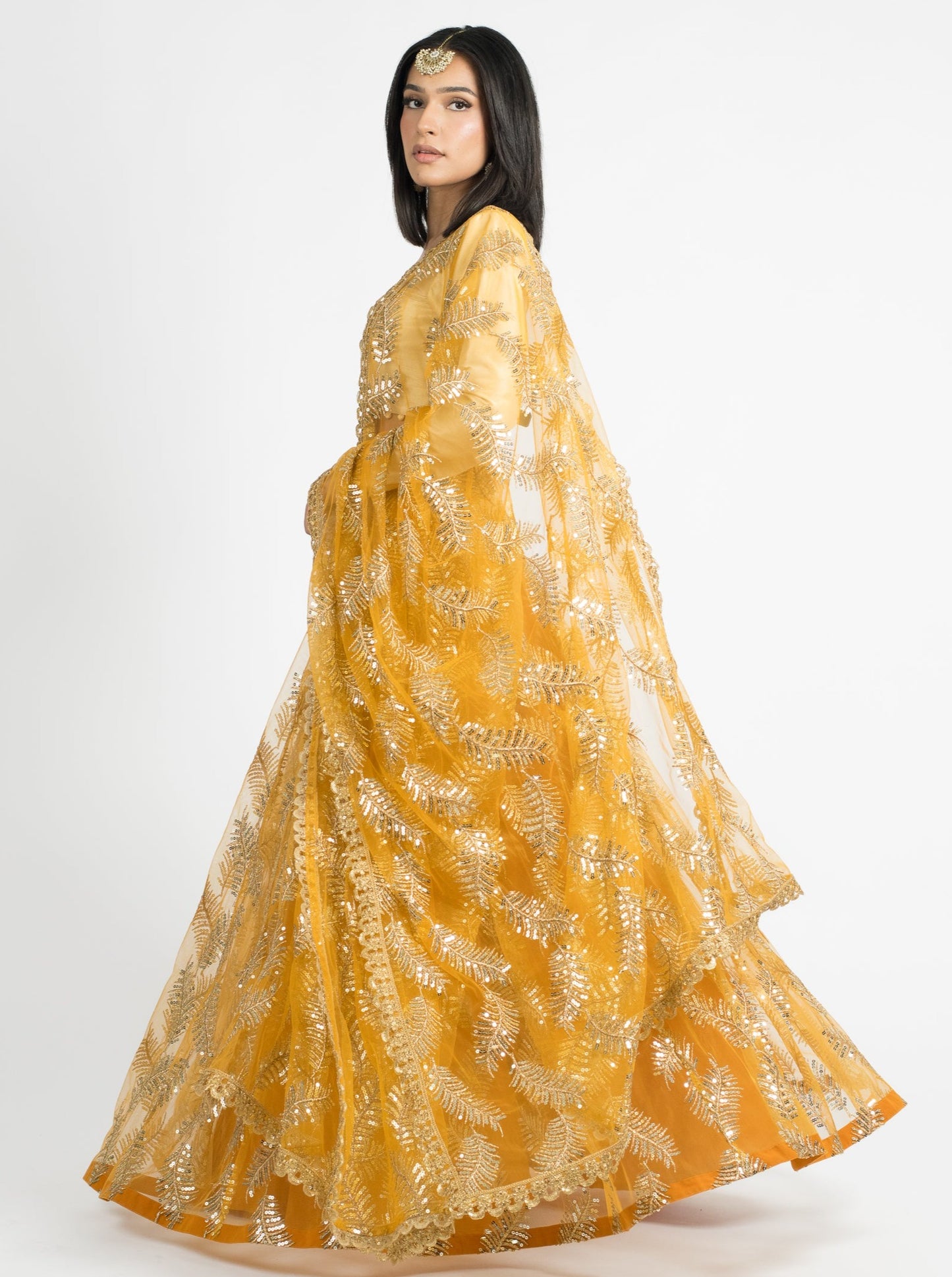 Ginger Fern Dupatta