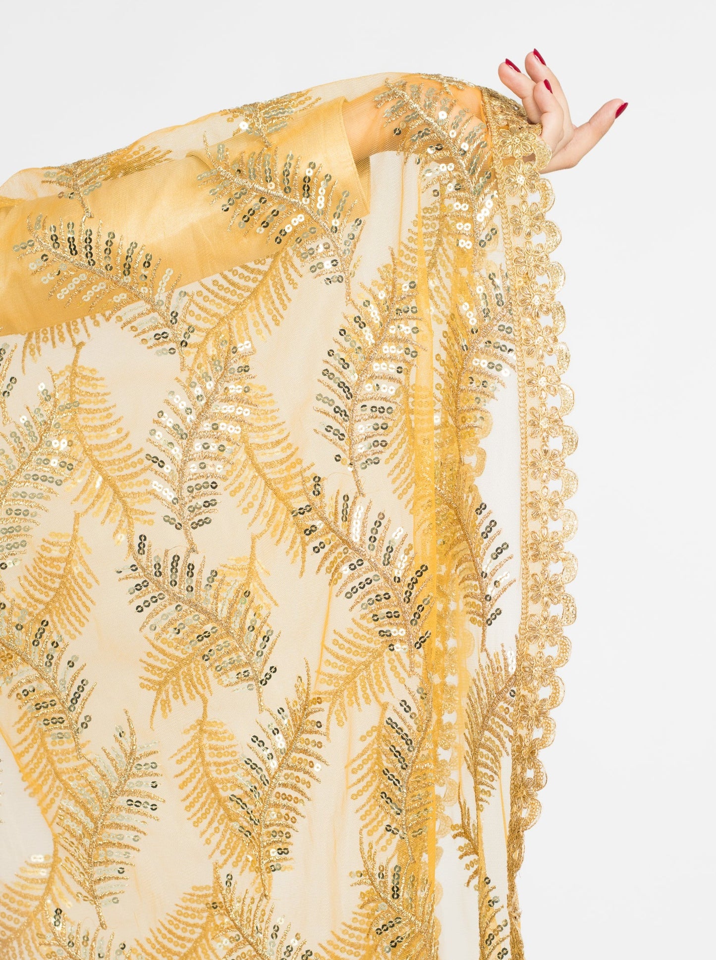 Ginger Fern Dupatta