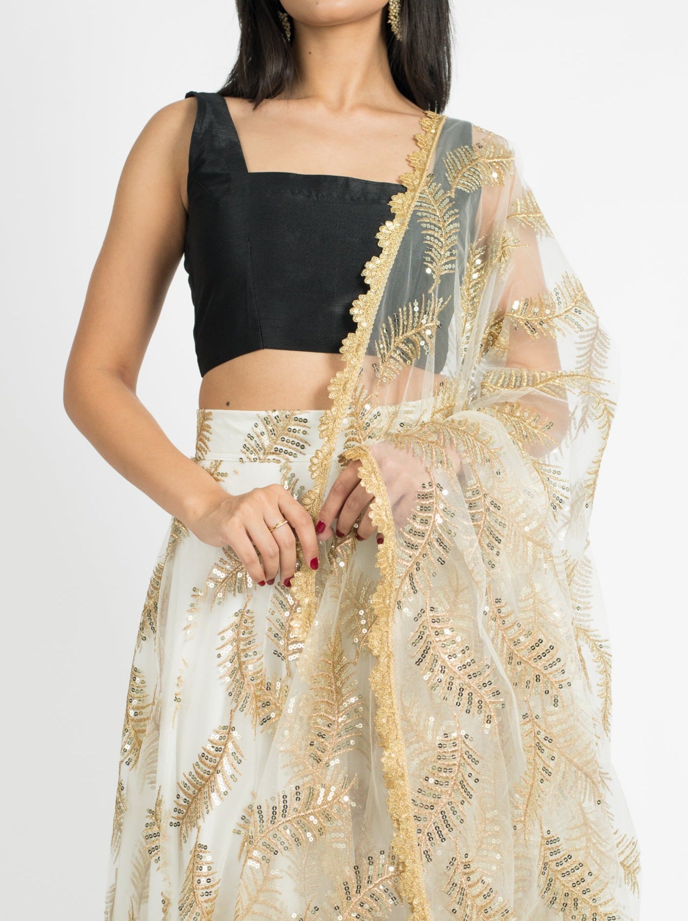 Blanche Fern Dupatta