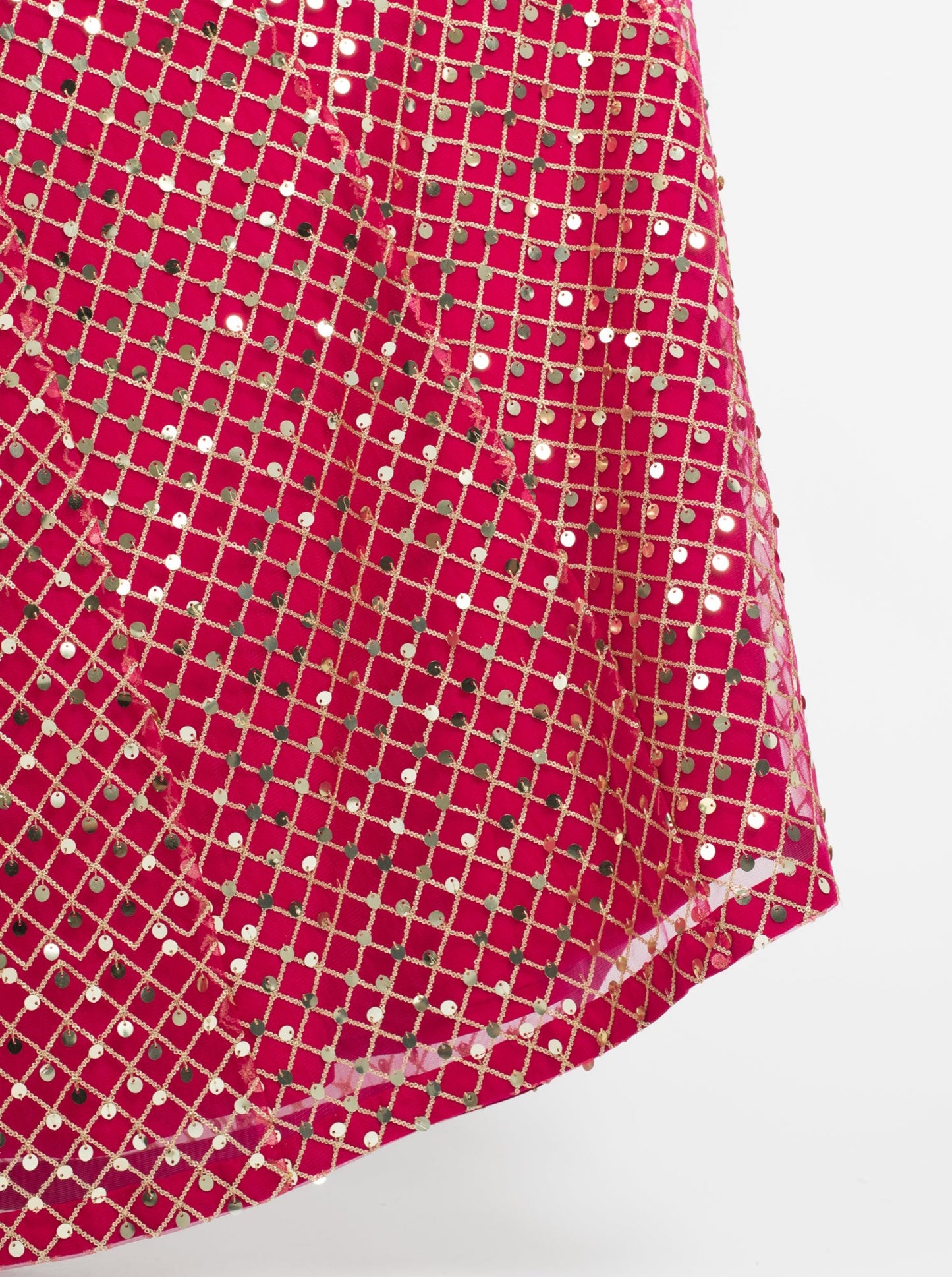 Raspberry Lustrous Skirt