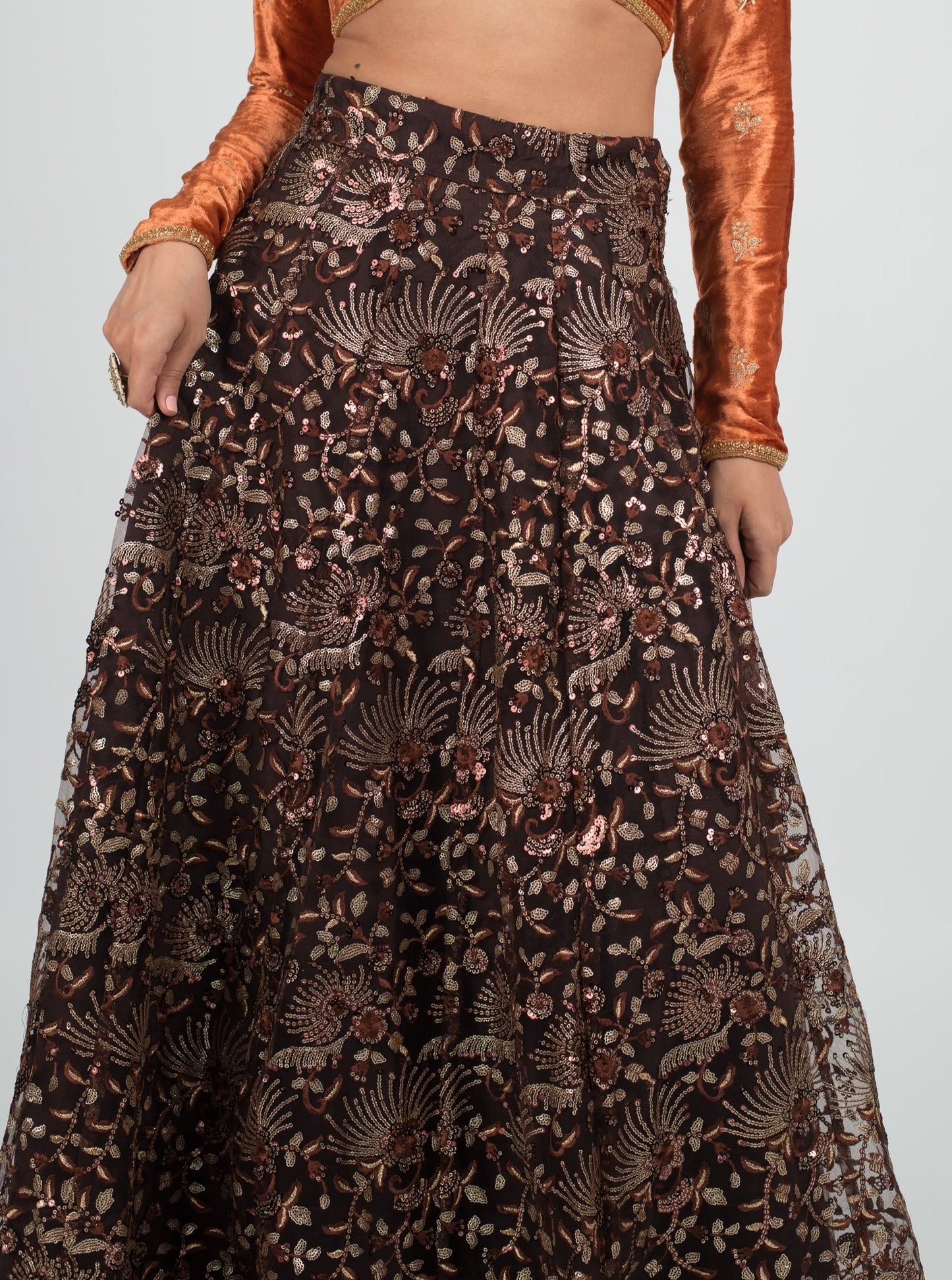 Cocoa Soirée Skirt