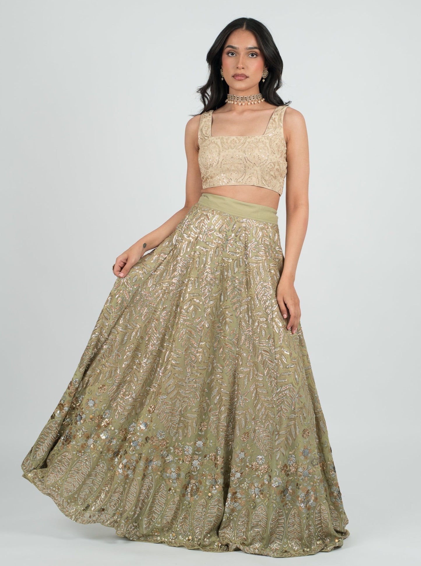 Sage Bellini Skirt