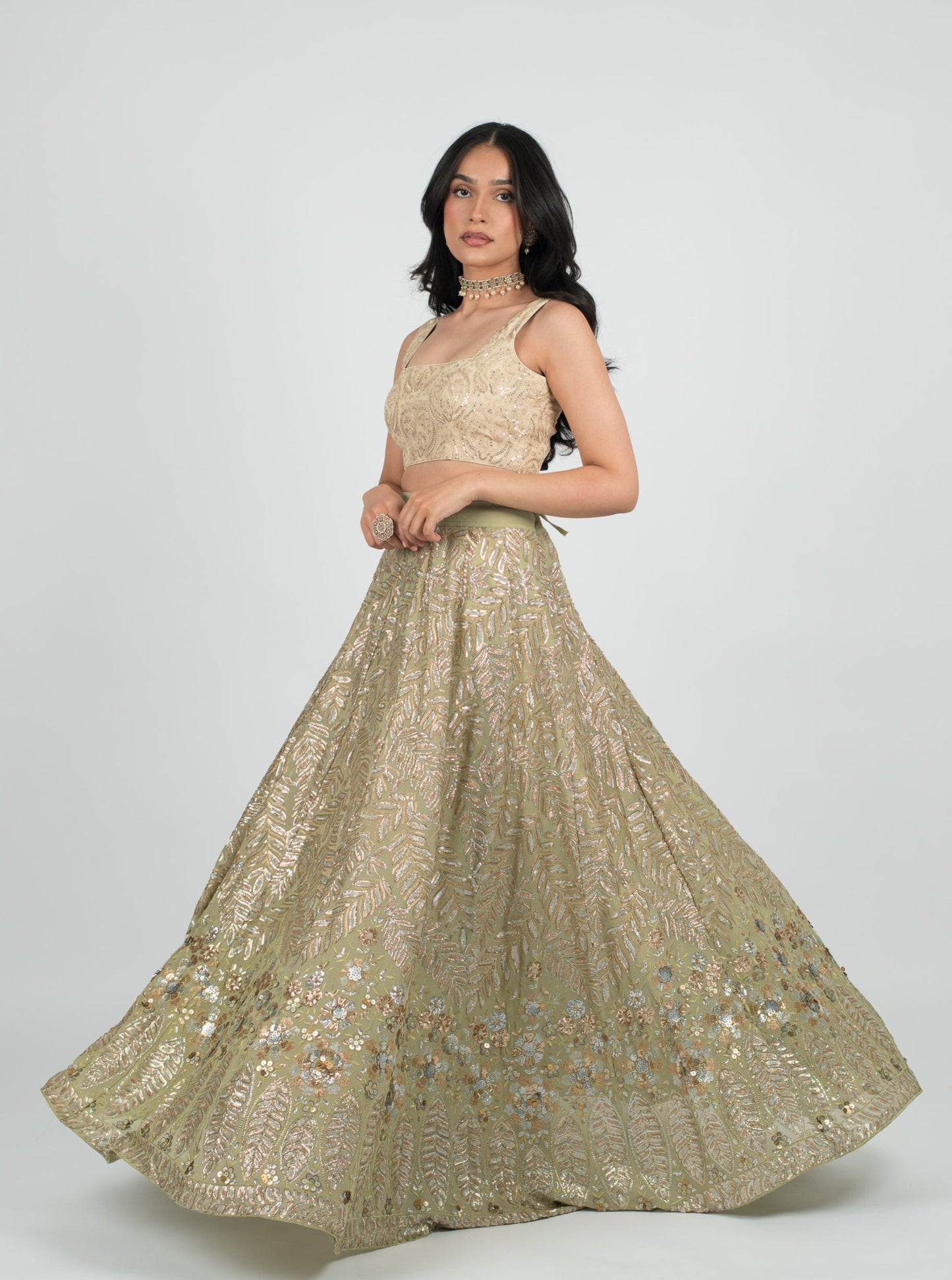 Sage Bellini Skirt