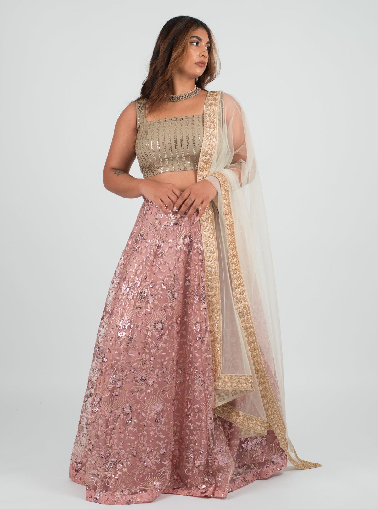Pink Soirée Skirt