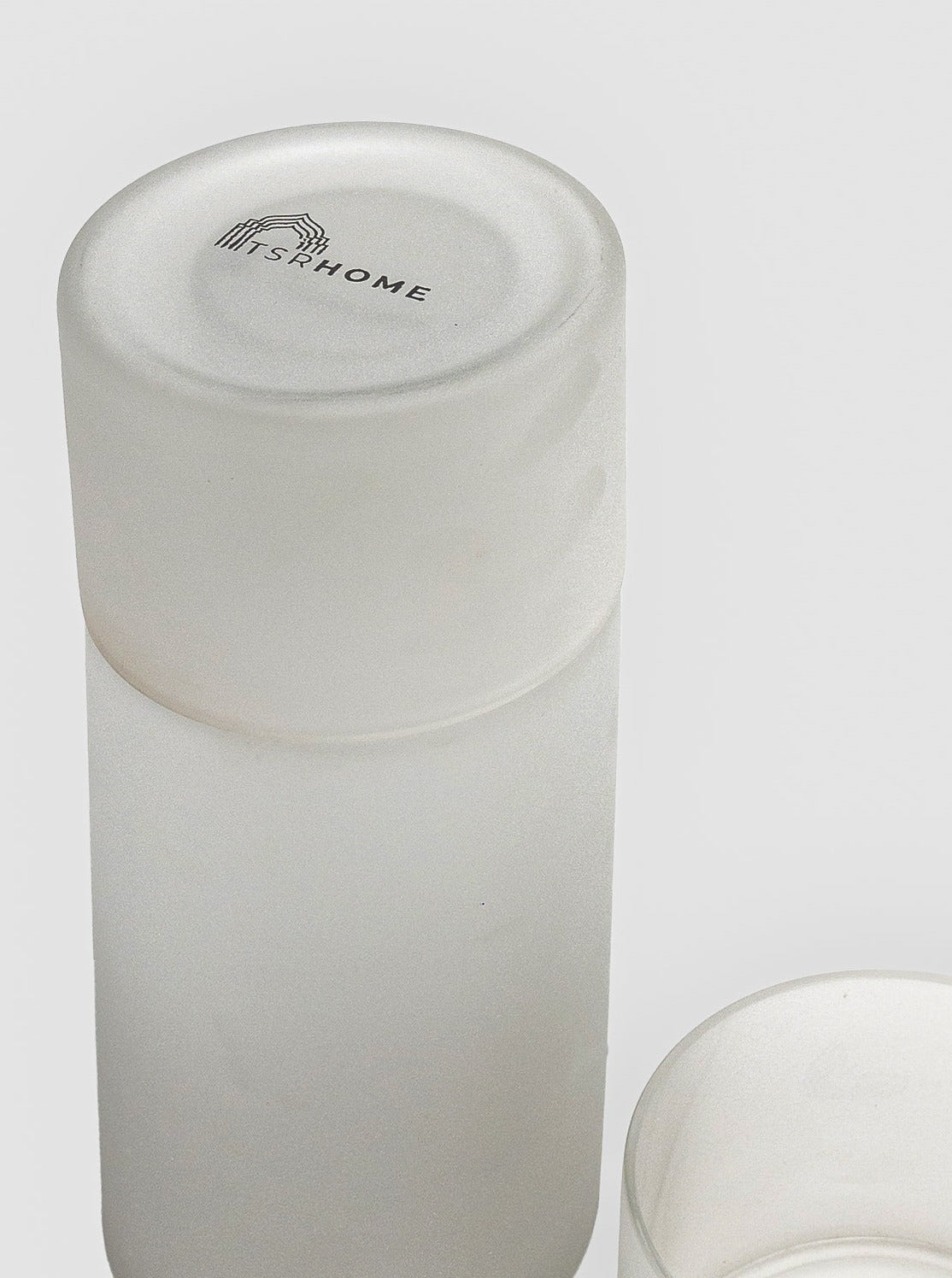 Frosted Glass Carafe Set
