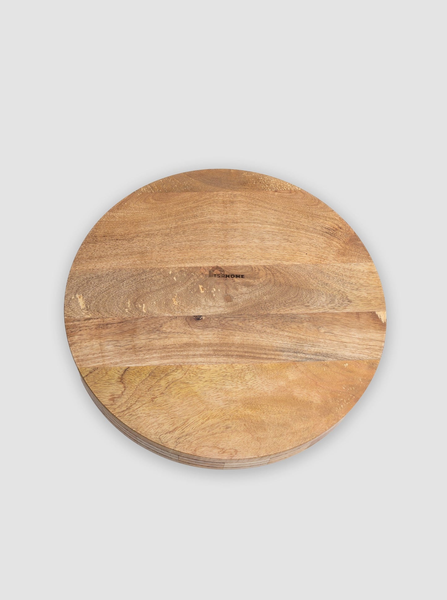 Round Mango Wood Tray