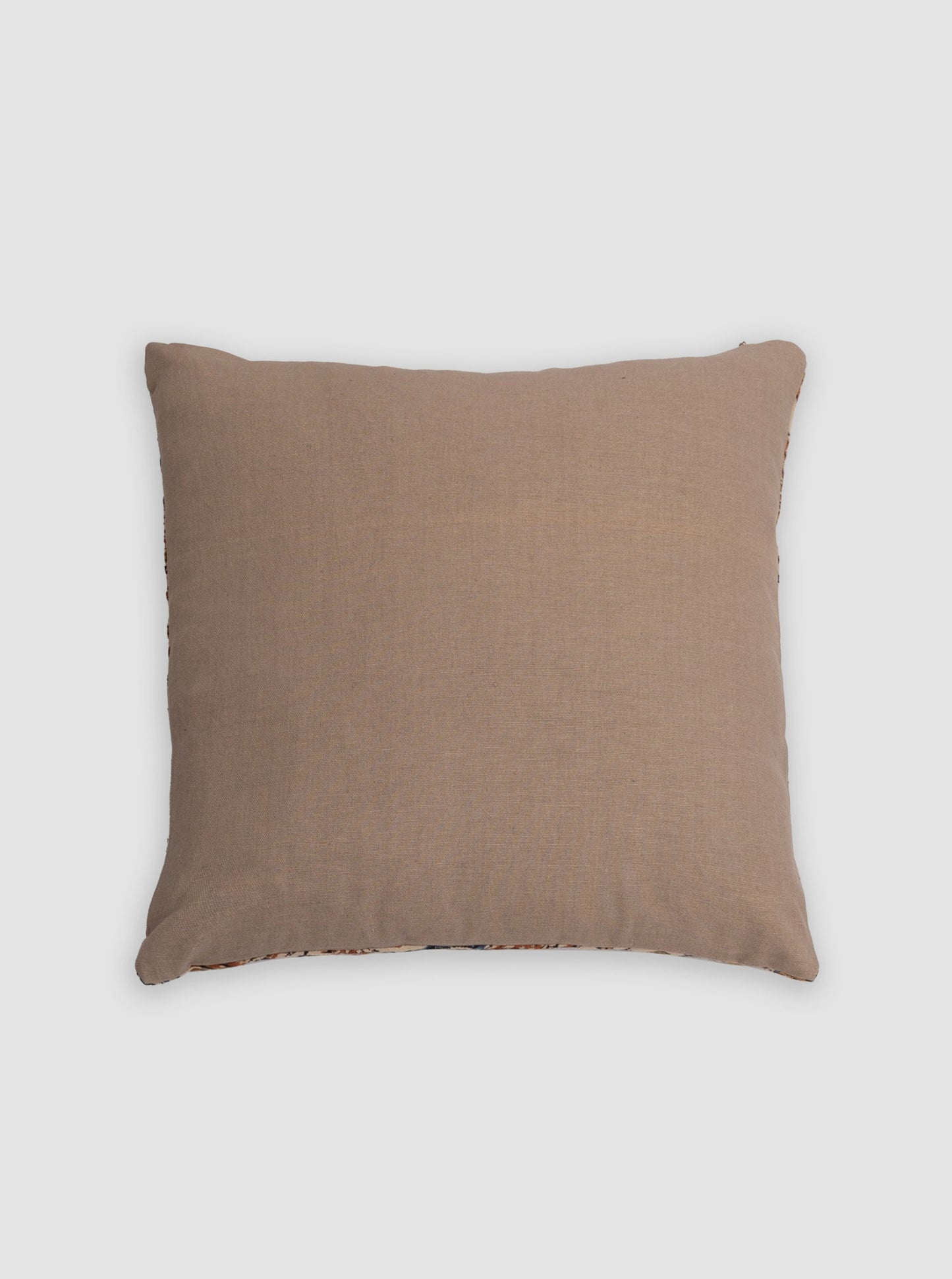 Tan Magnolia Throw Pillow Cover