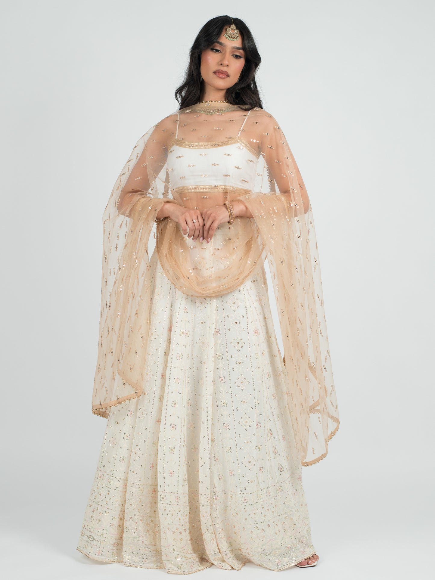 Champagne Palace Dupatta