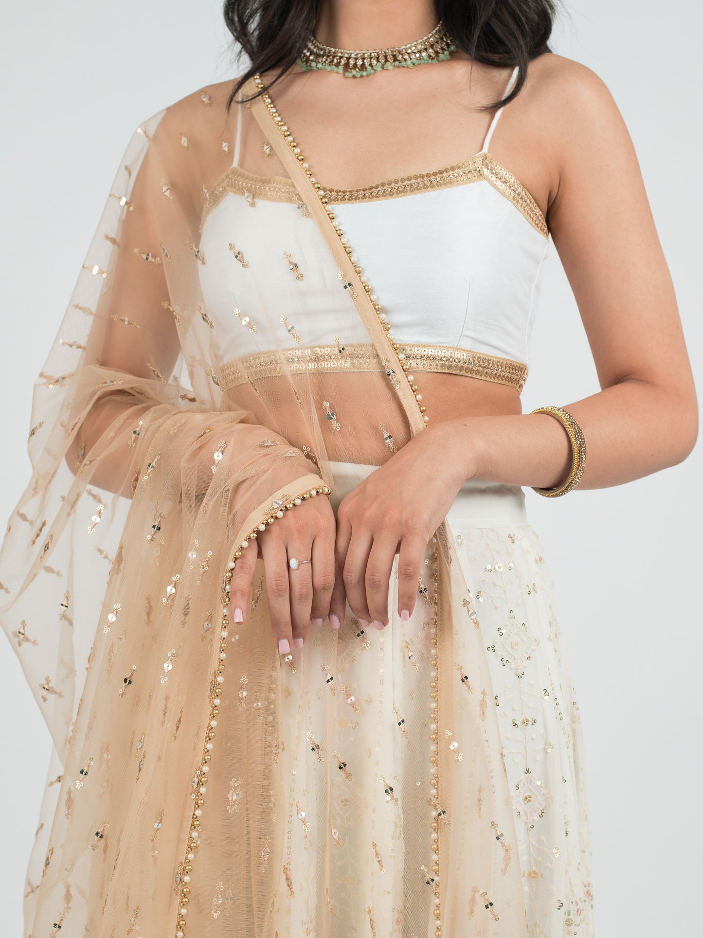 Champagne Palace Dupatta