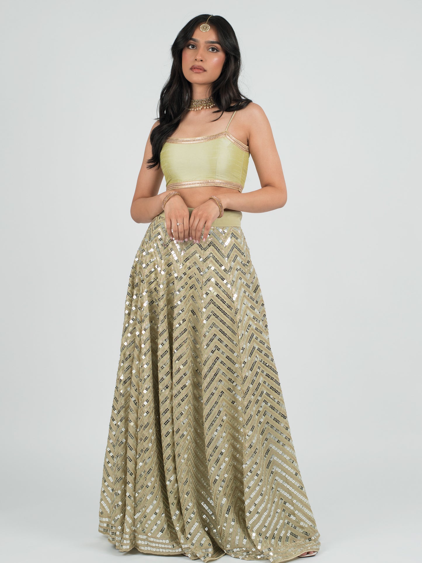 Sage City Skirt