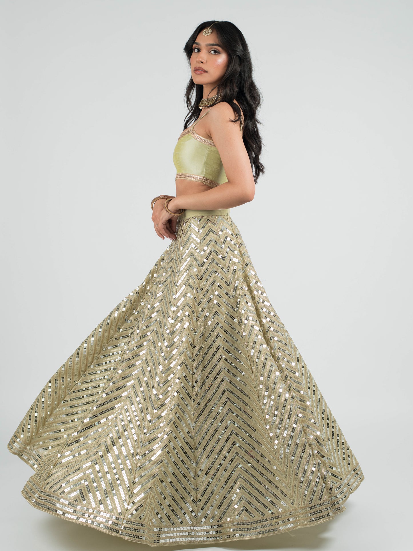 Sage City Skirt