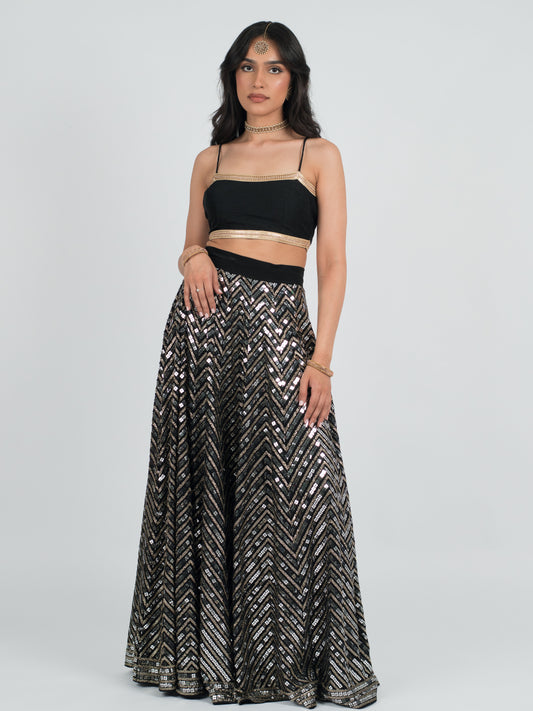 Onyx City Skirt