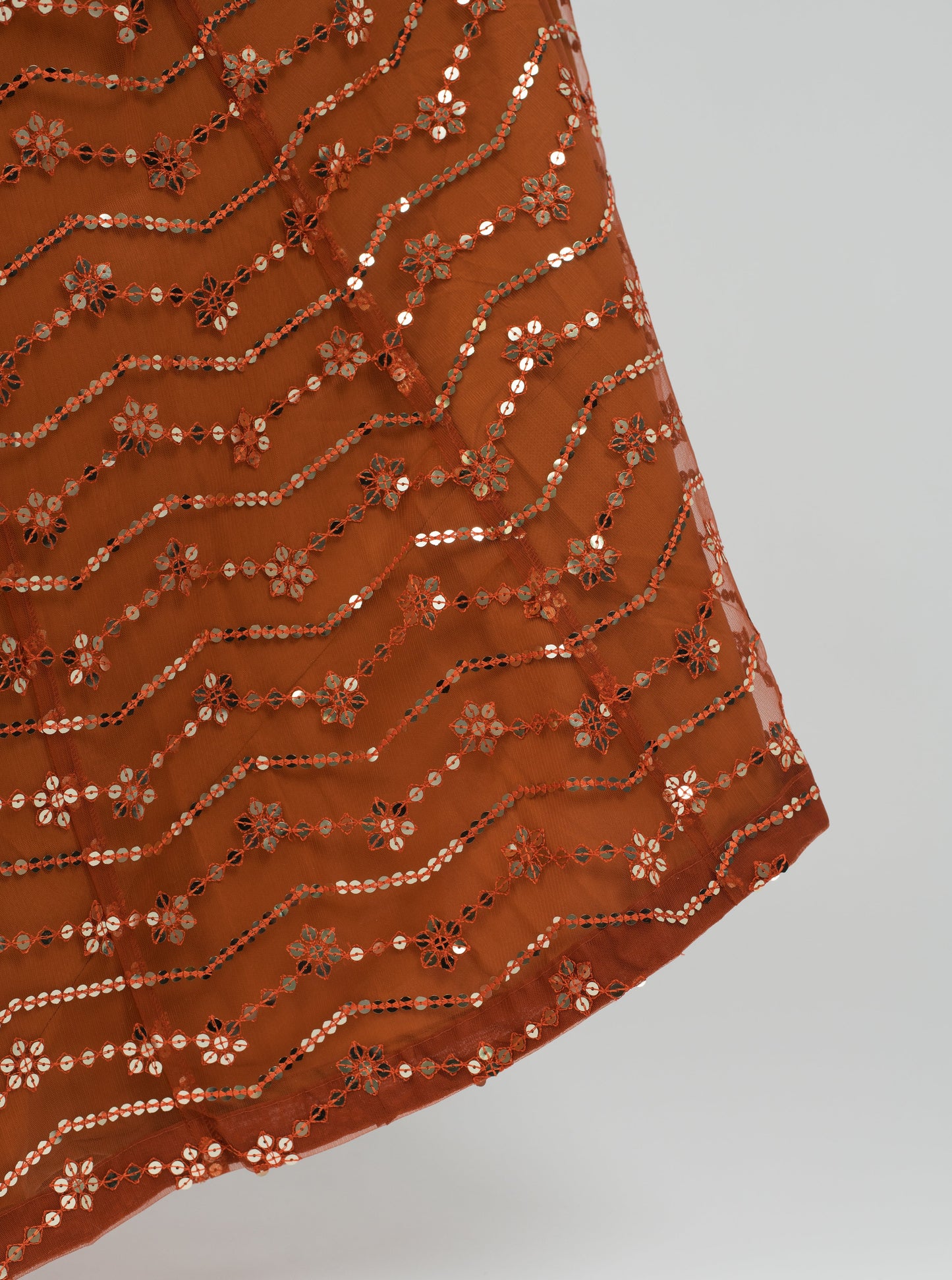 Orange Jazz Skirt