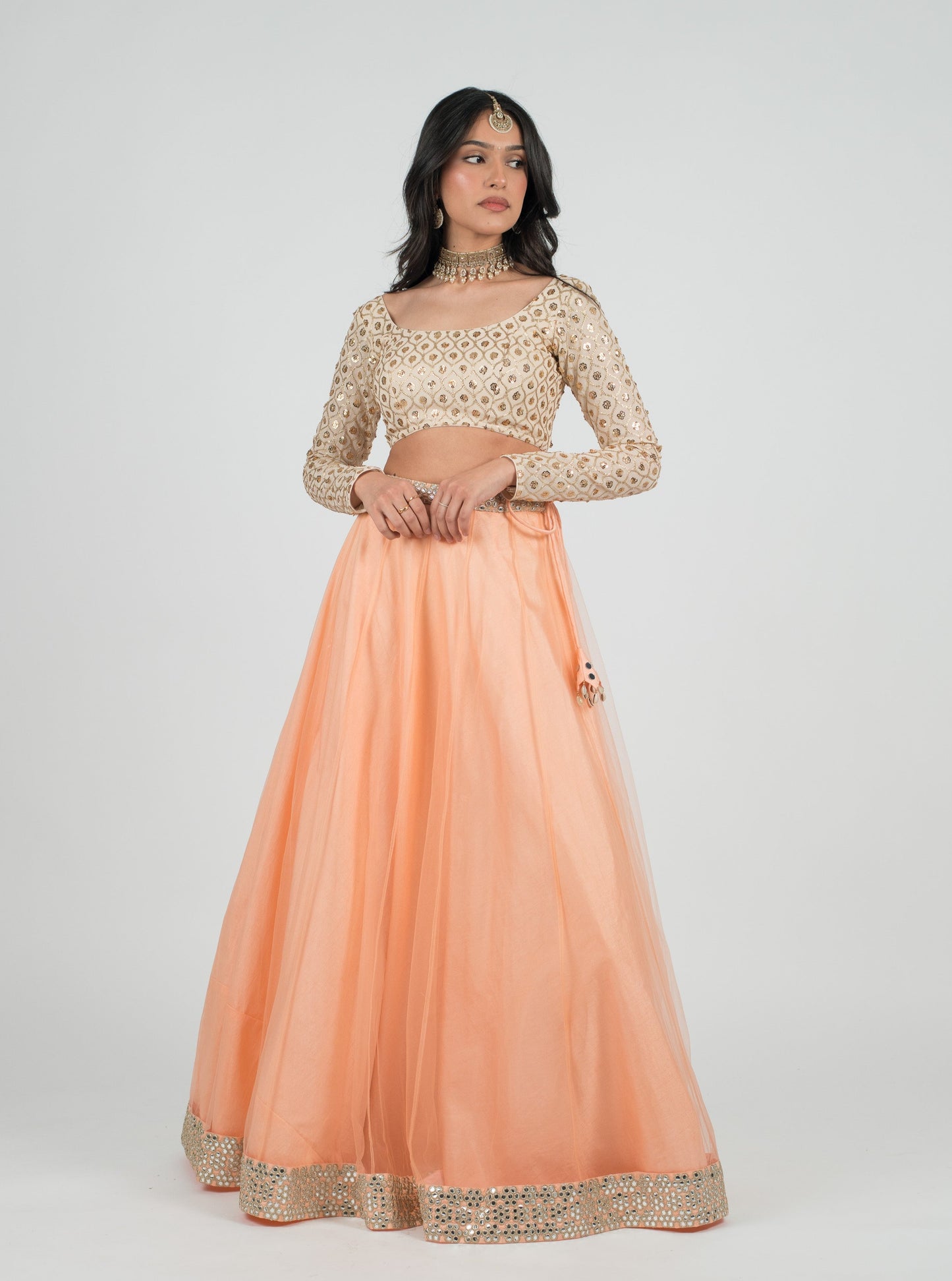 Peach Sea Skirt