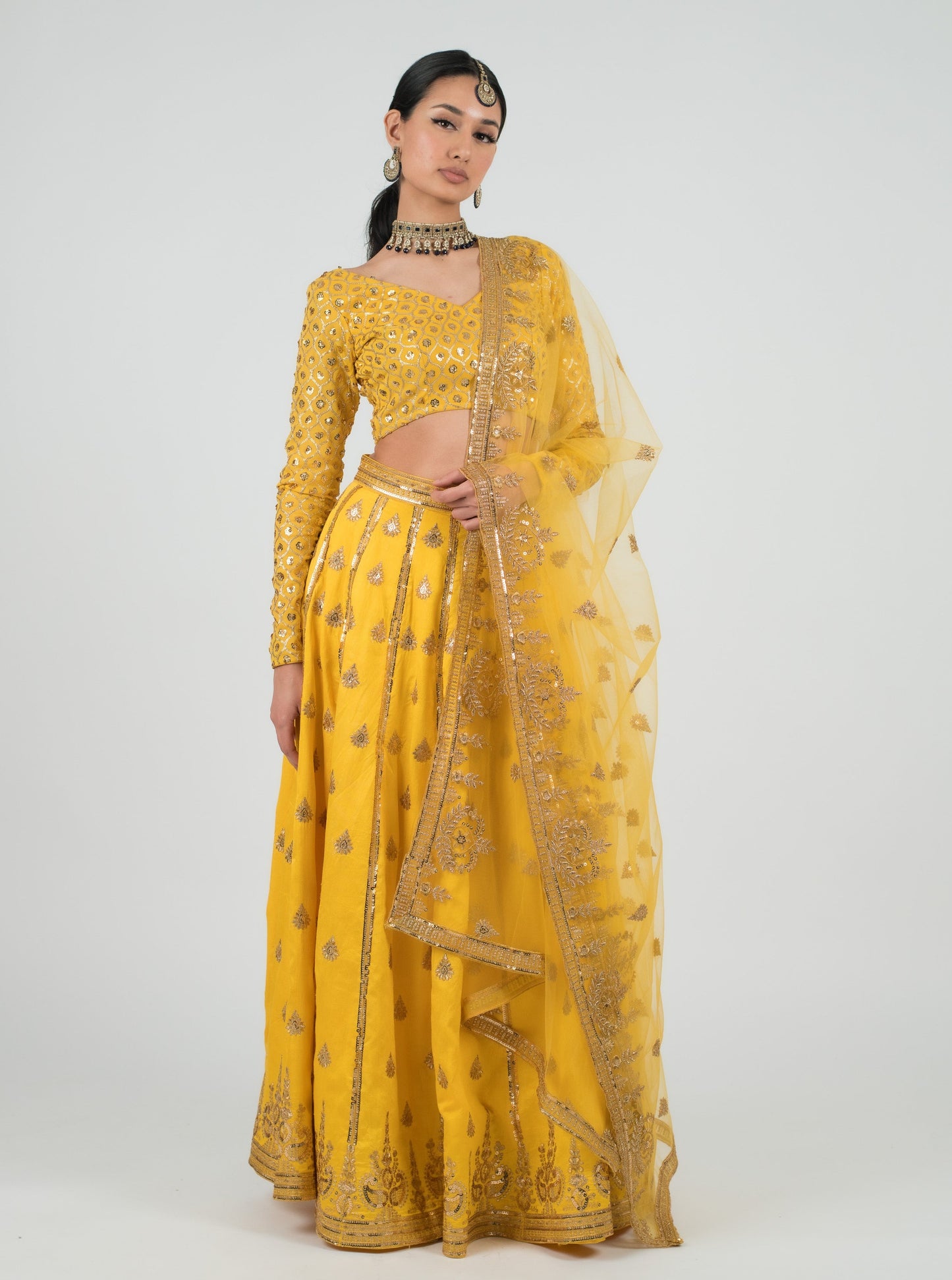 Yellow Marina Dupatta