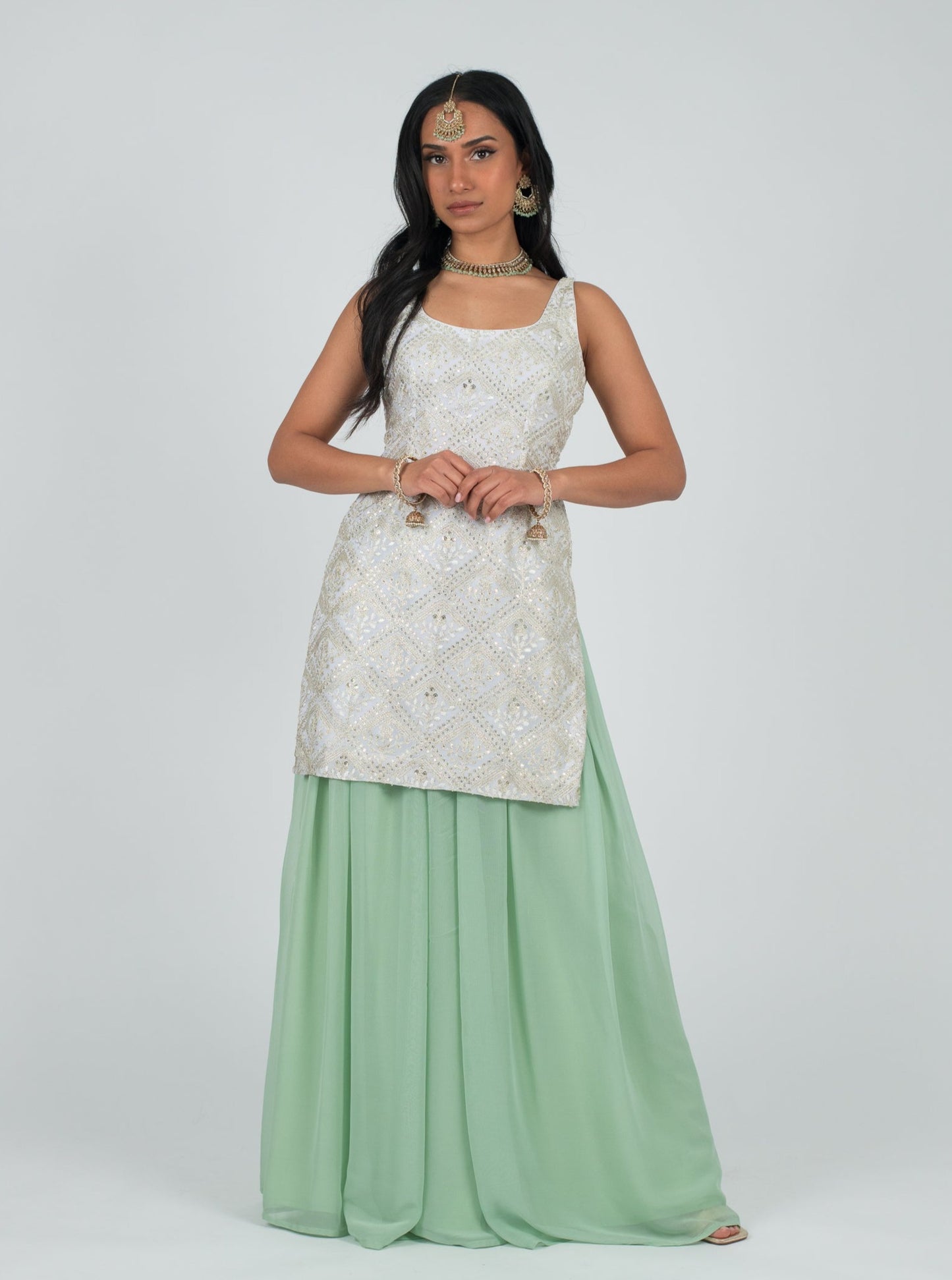 Mint Hira Suit
