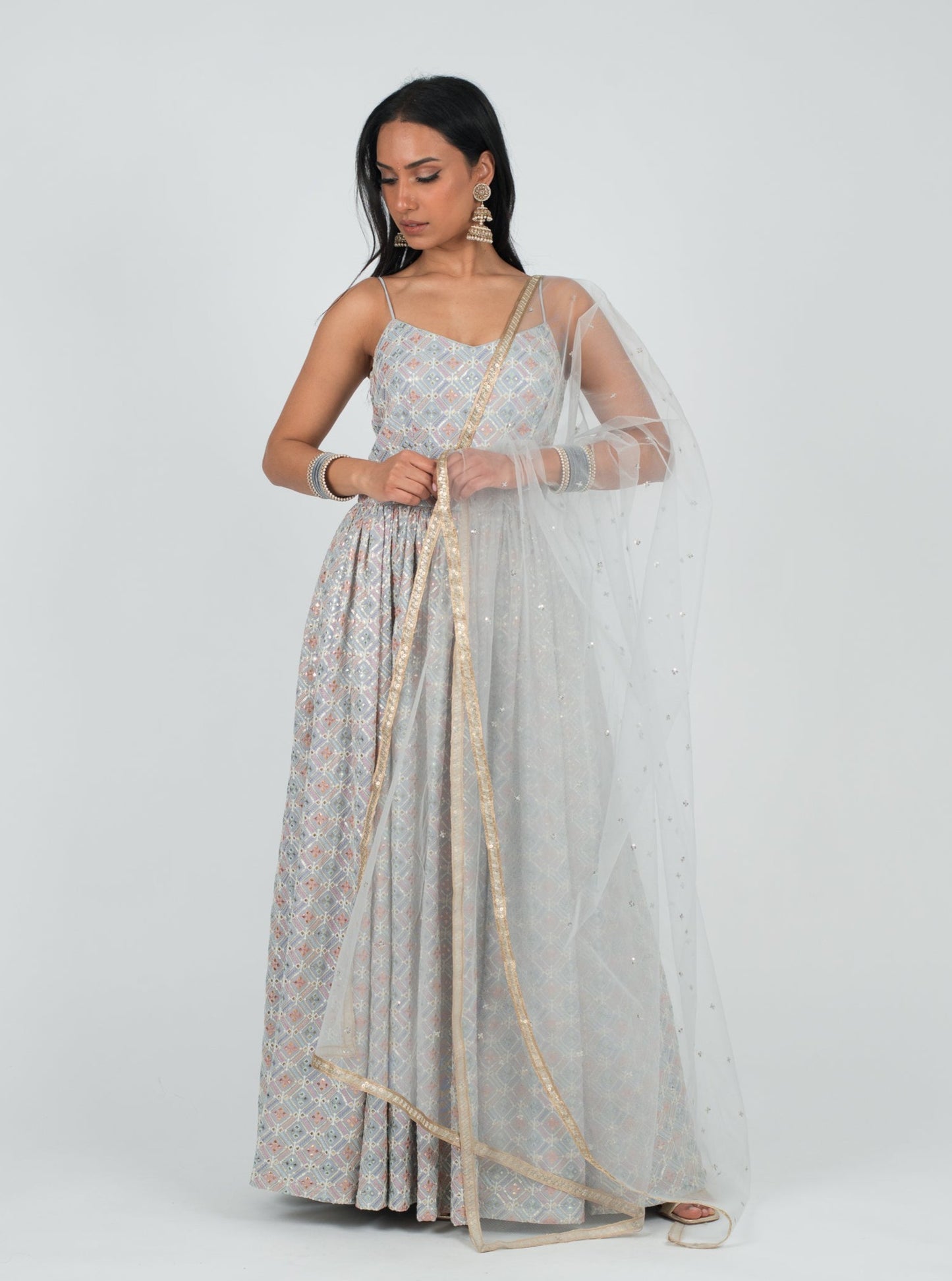 Grey Nour Gown