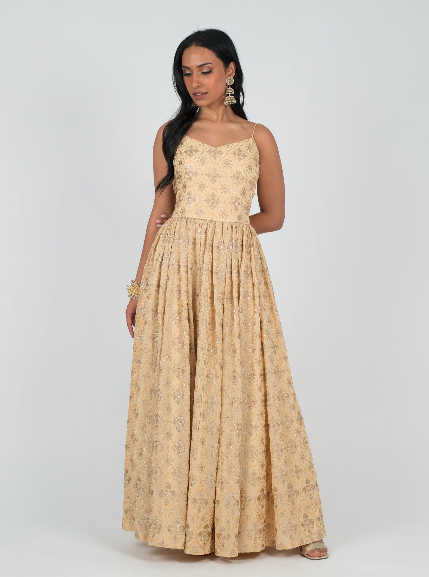 Champagne Nour Gown