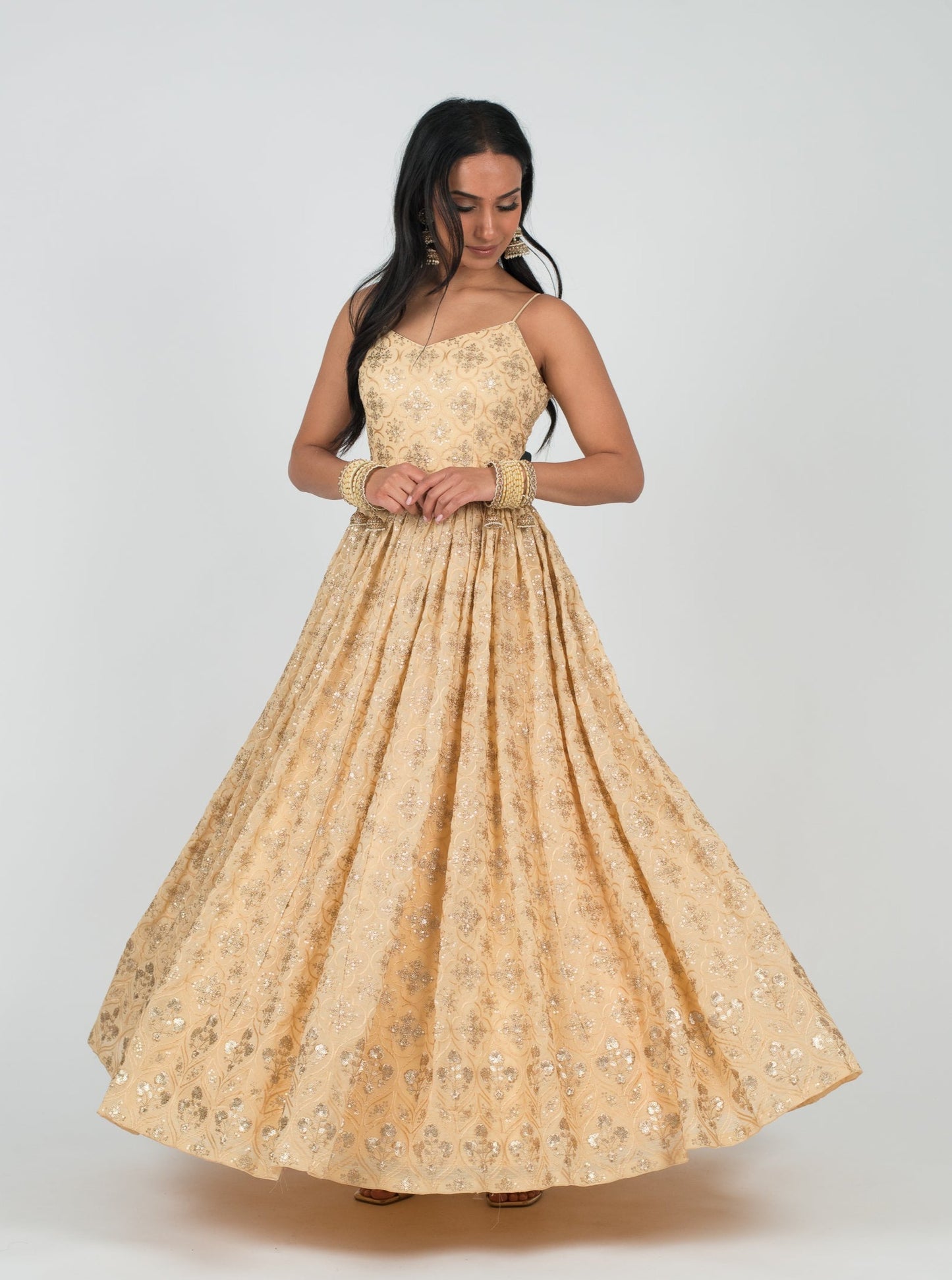 Champagne Nour Gown