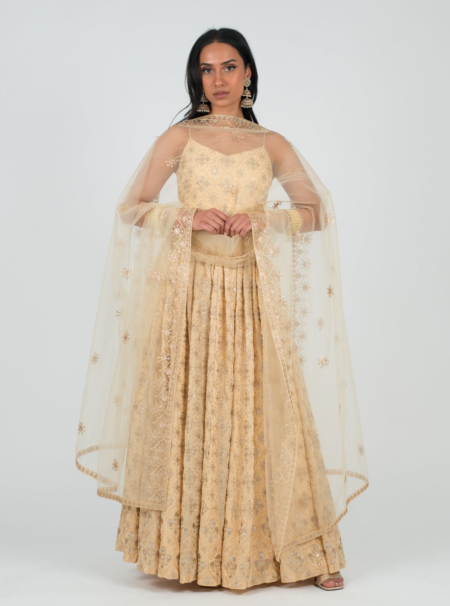 Champagne Chanda Dupatta