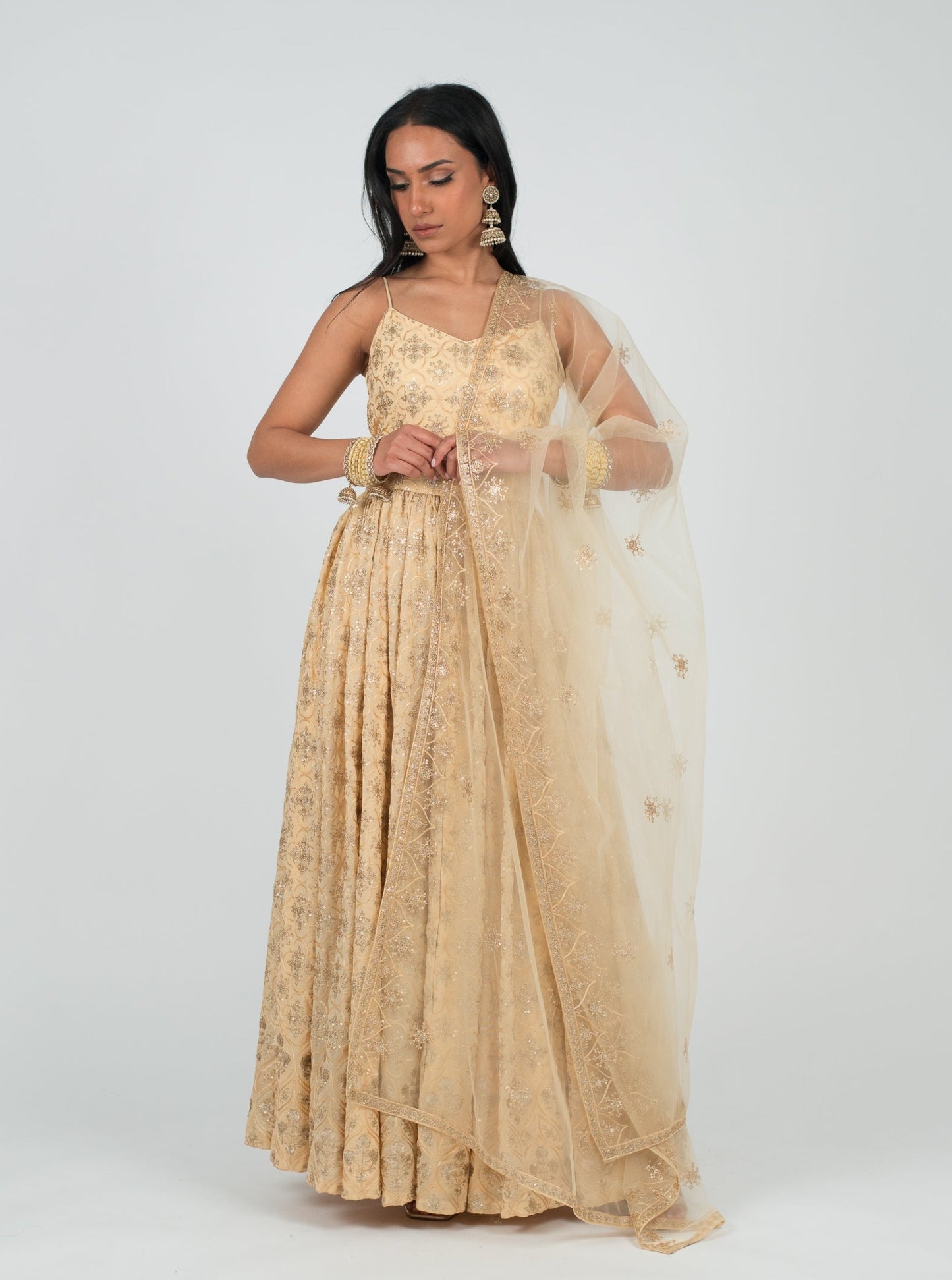 Champagne Nour Gown