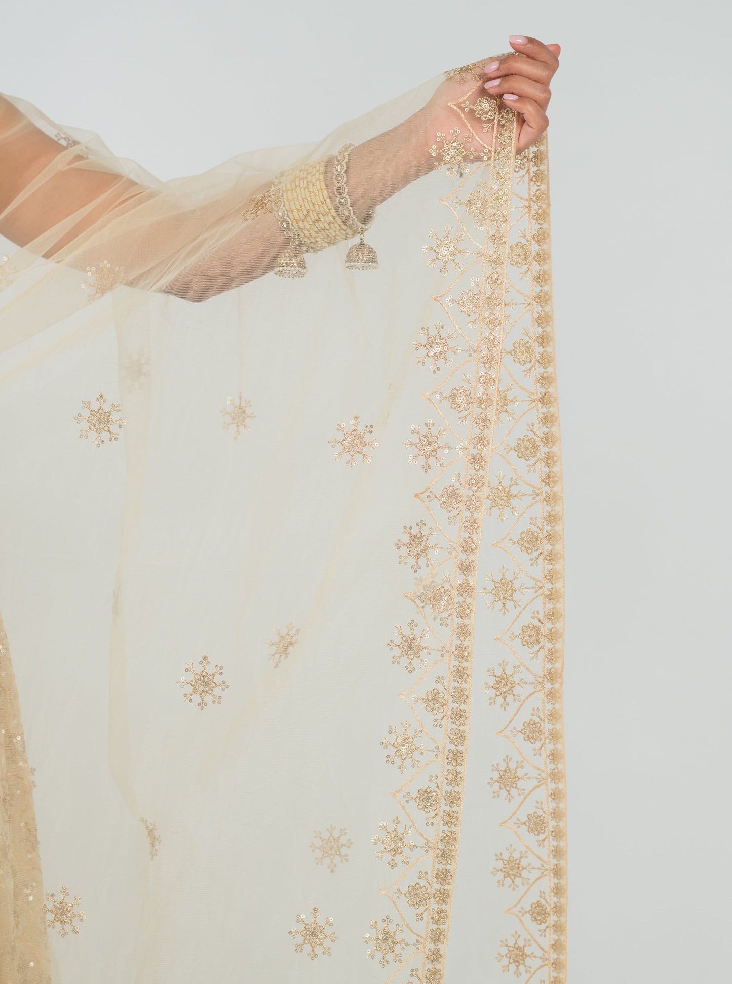 Champagne Chanda Dupatta
