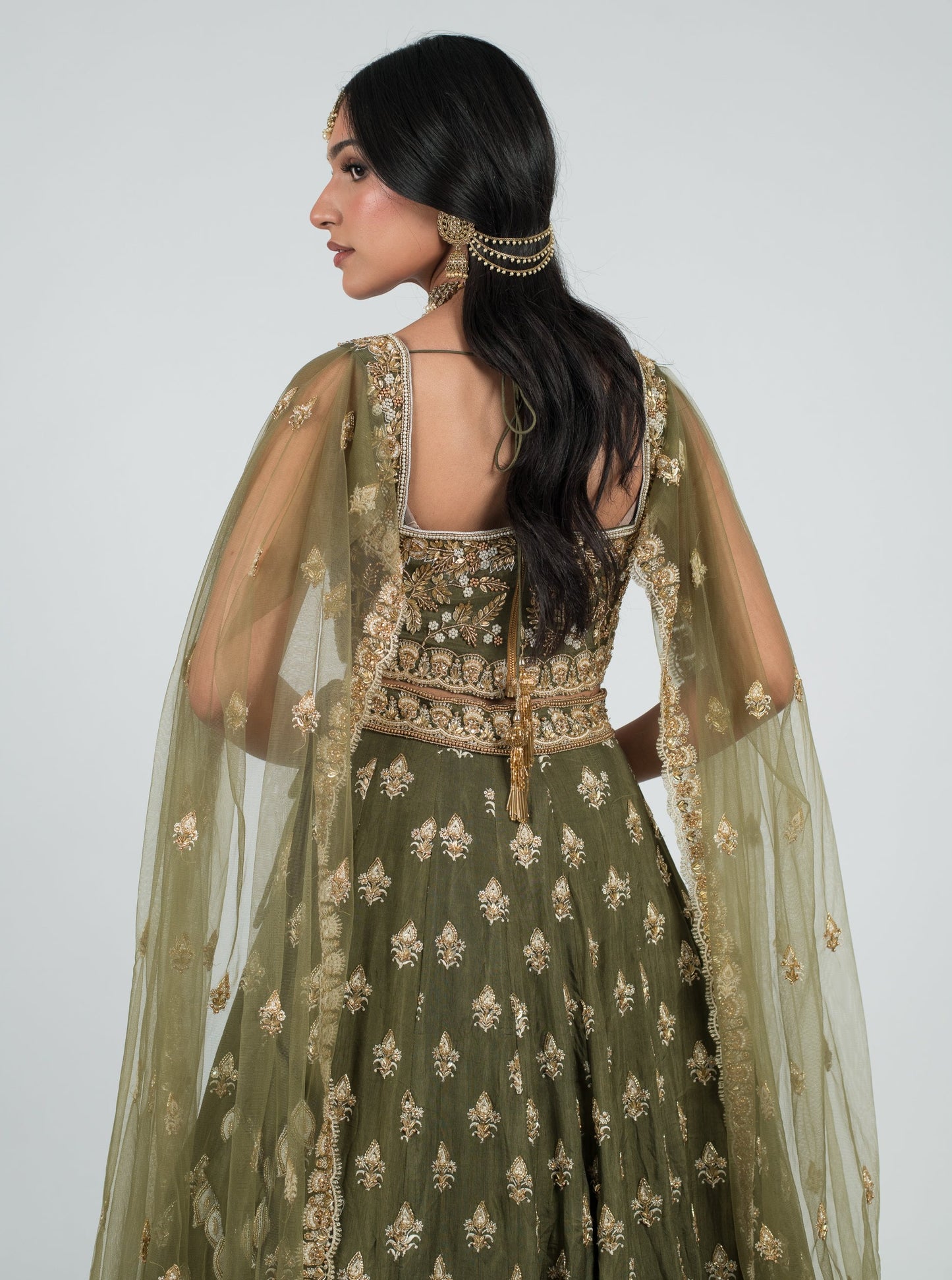 Olive Grandiose Blouse