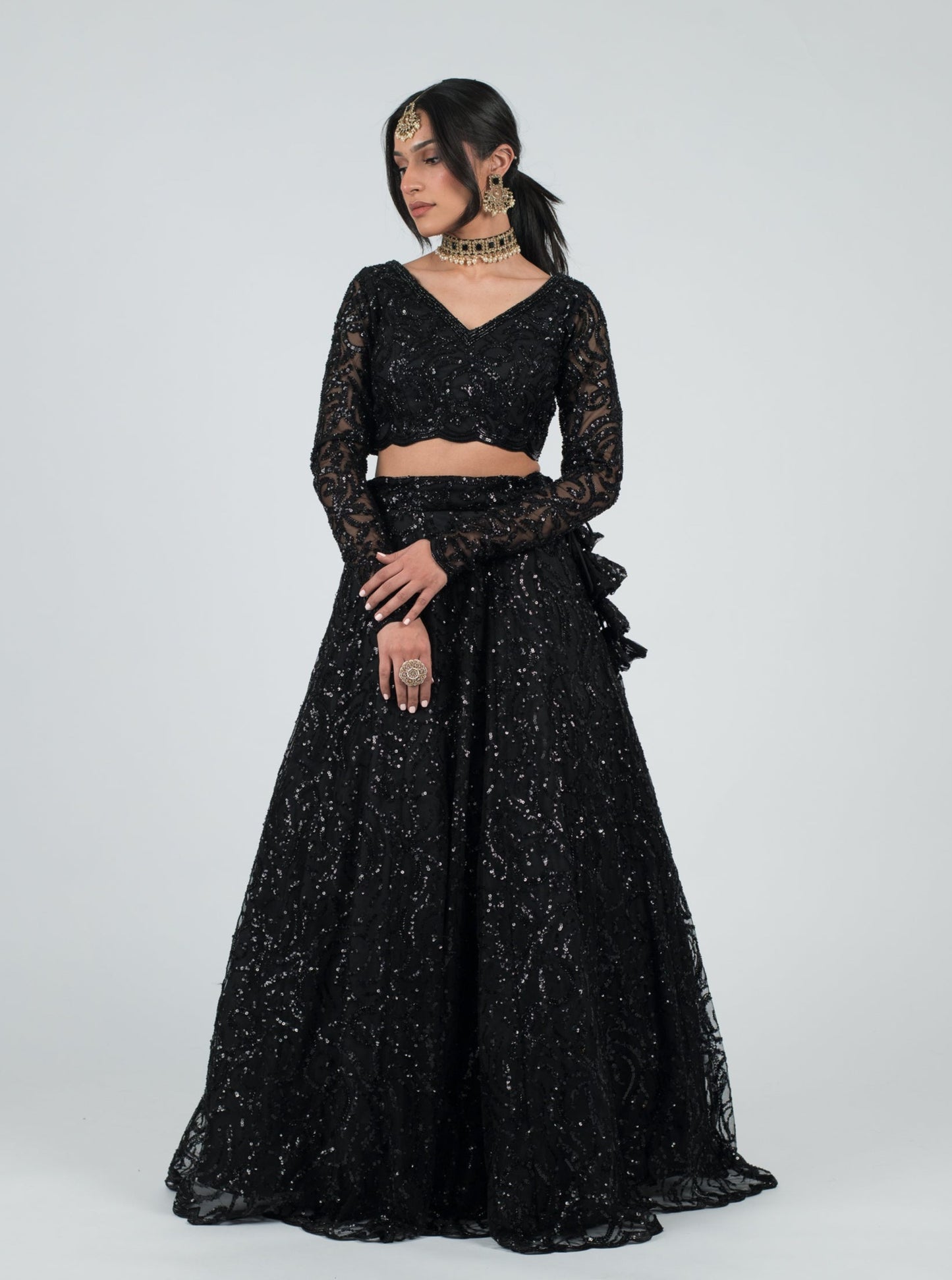 Black Audrey Skirt