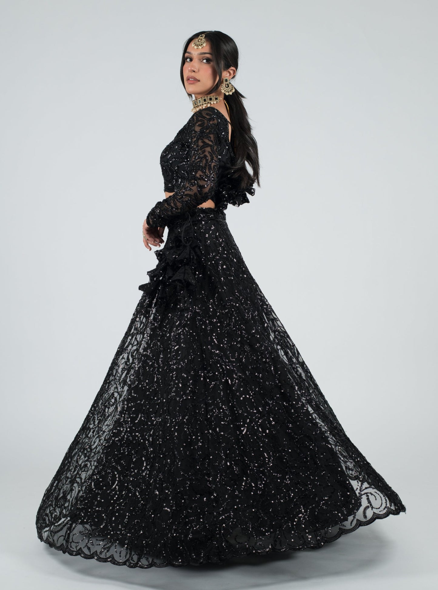 Black Audrey Skirt