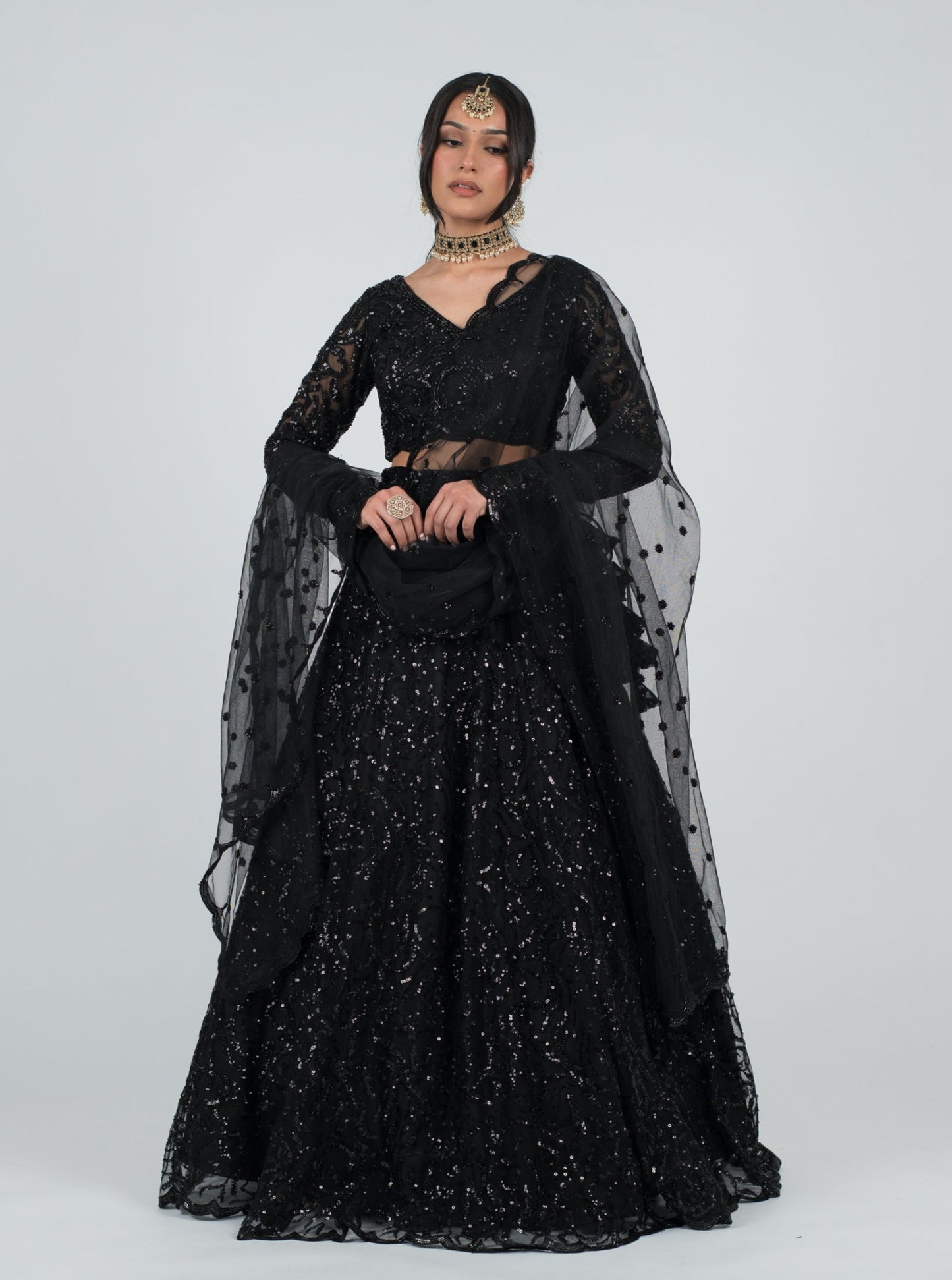 Black Audrey Skirt