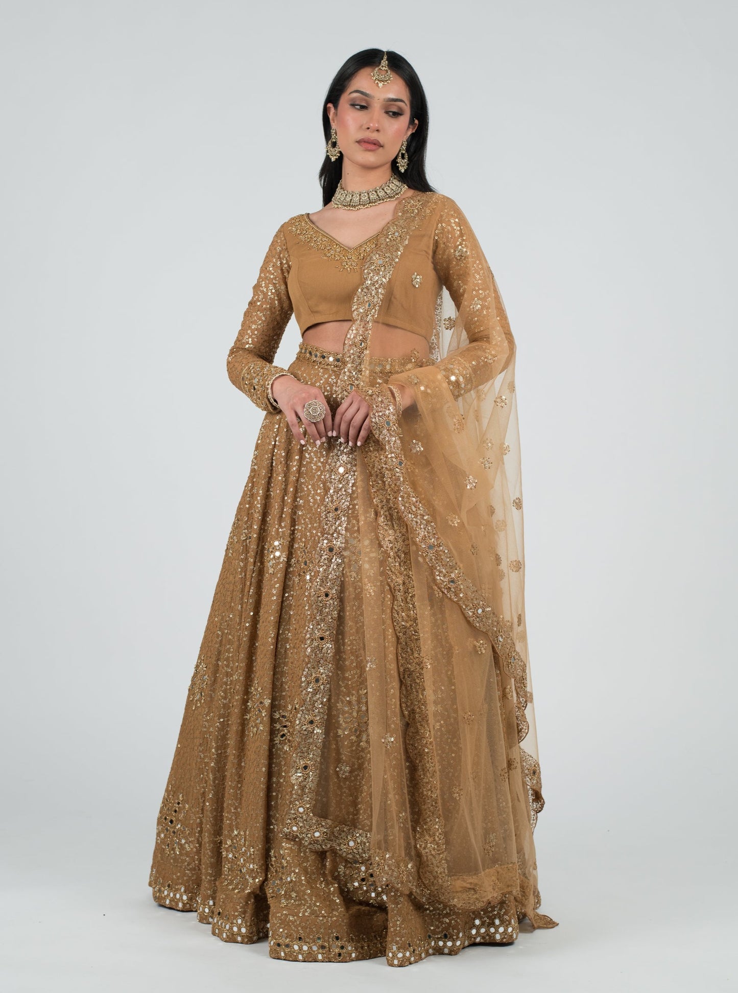 Caramel Cinema Dupatta