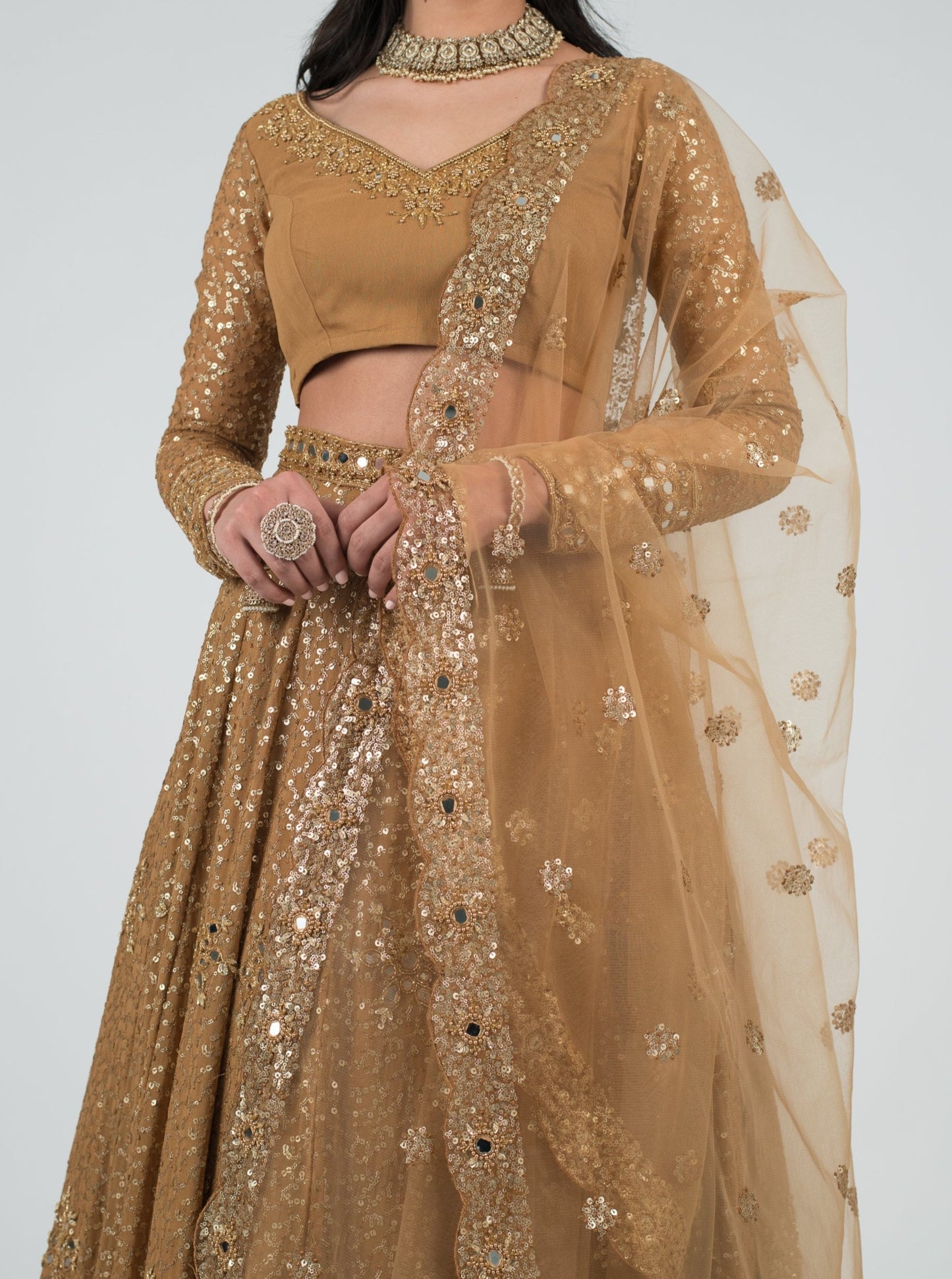 Caramel Cinema Dupatta