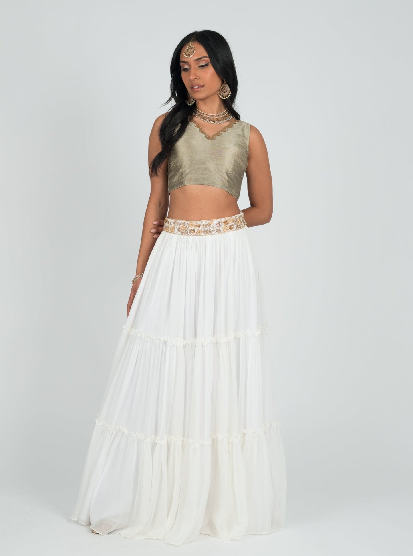 White Tara Skirt