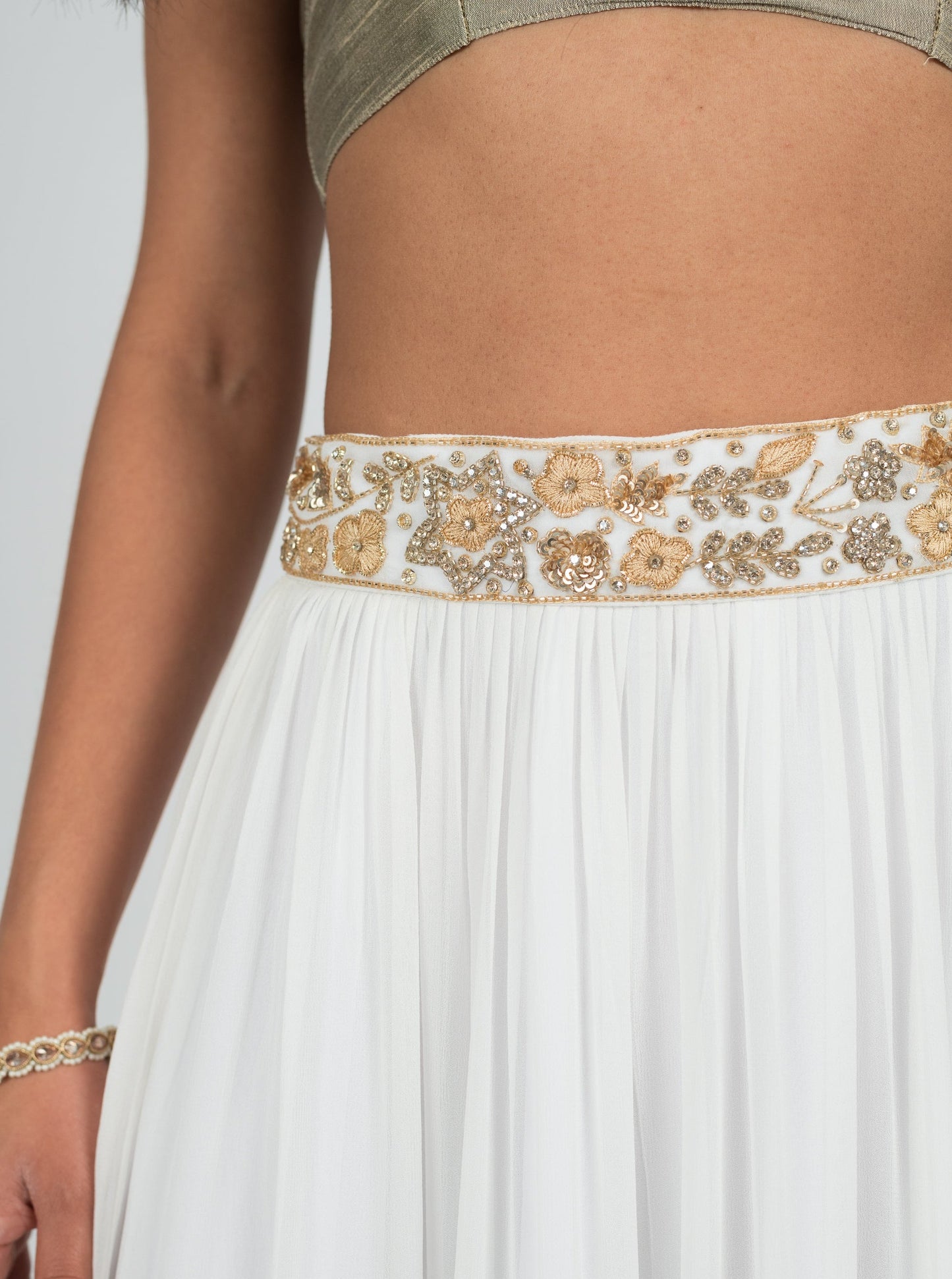 White Tara Skirt
