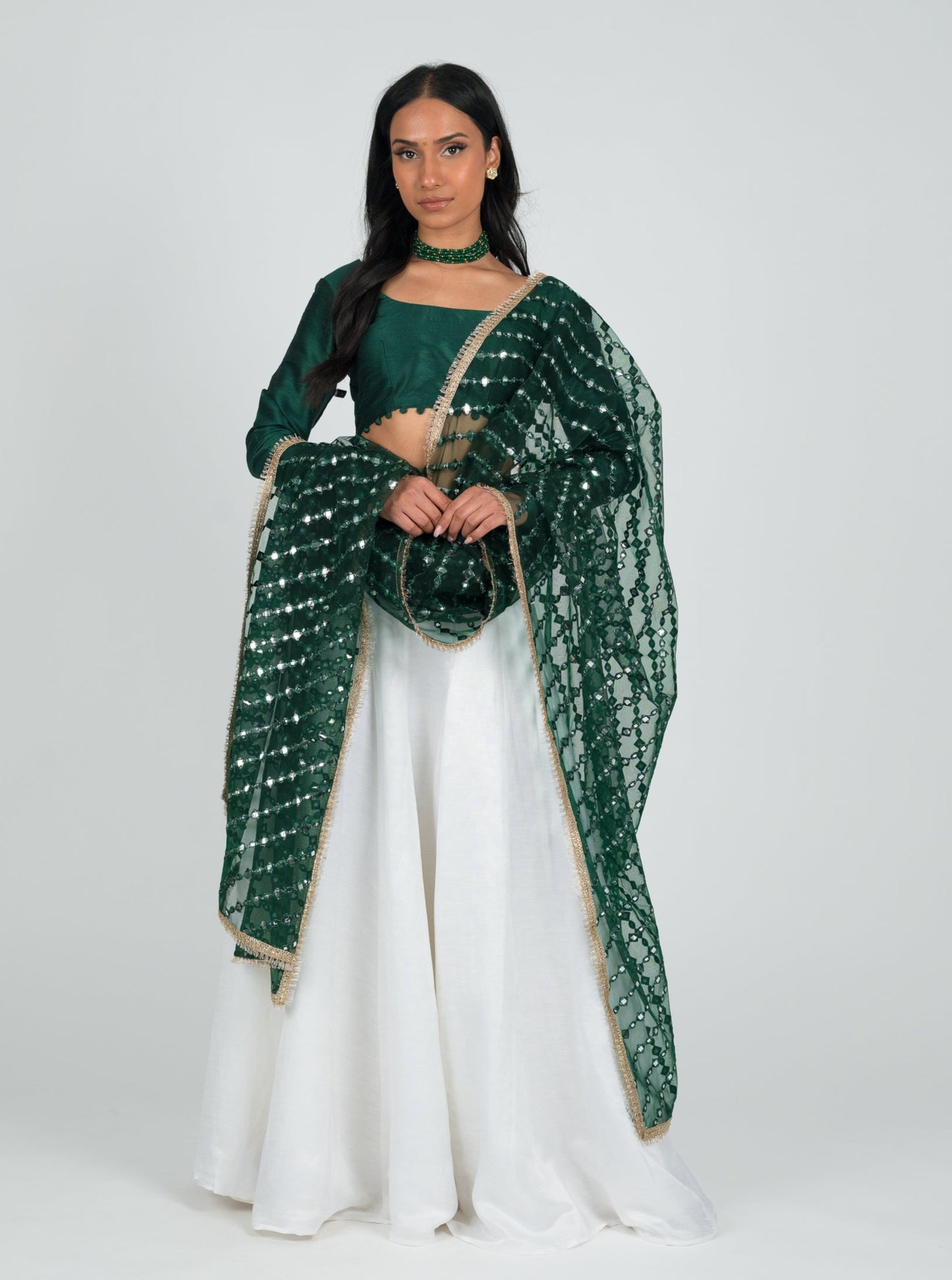 Emerald Darpan Dupatta