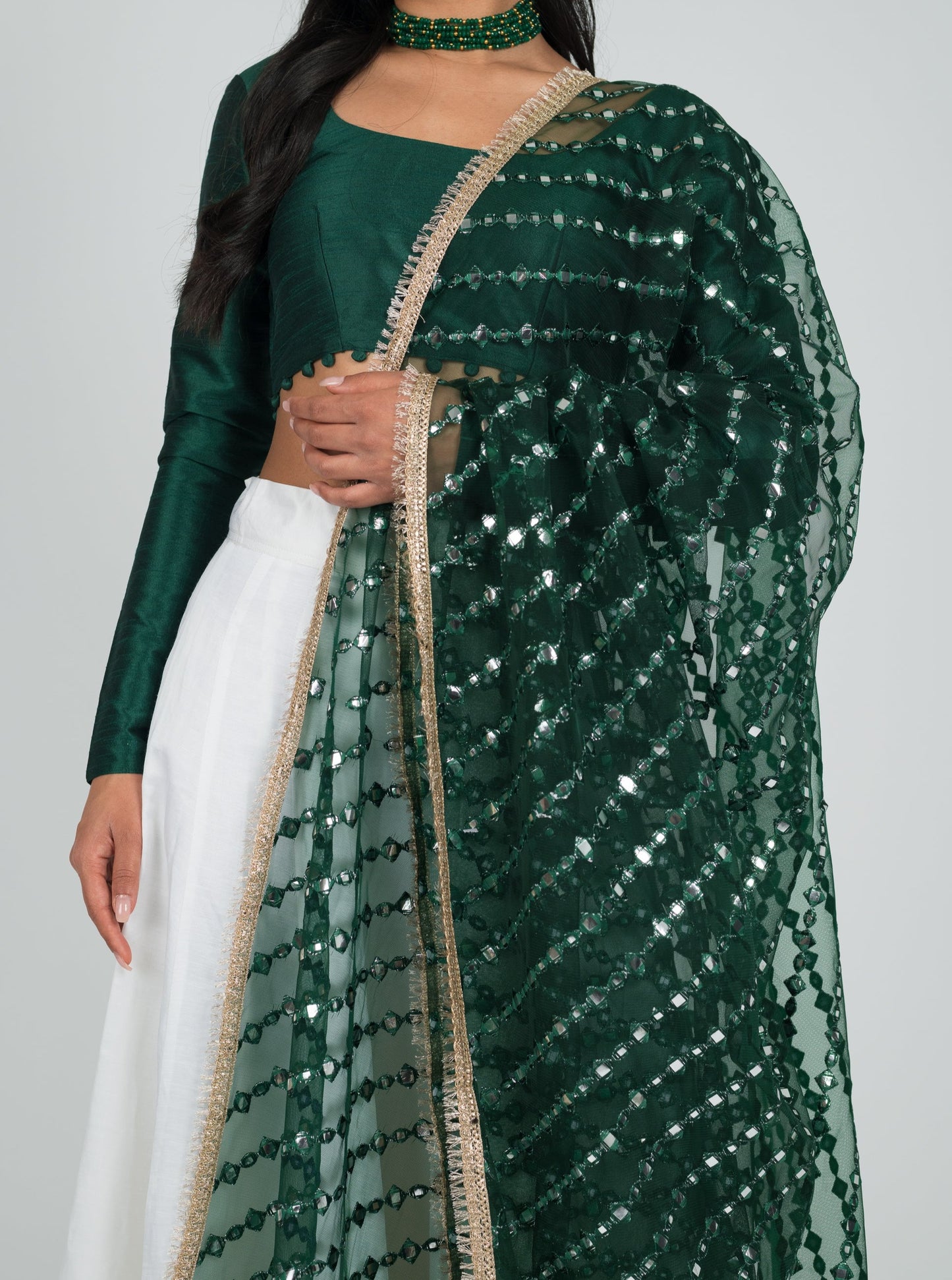 Emerald Darpan Dupatta