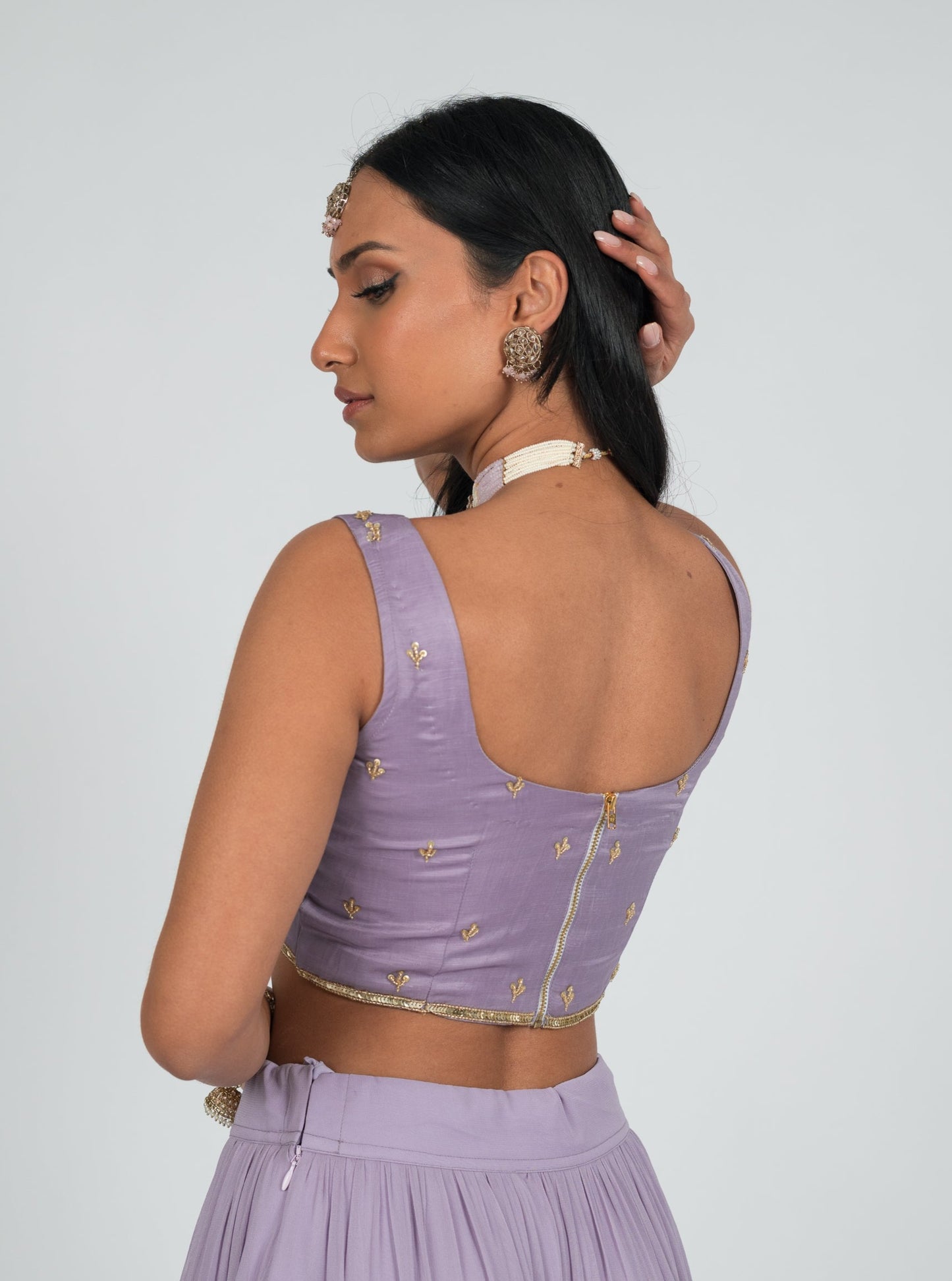 Lilac Clover Blouse