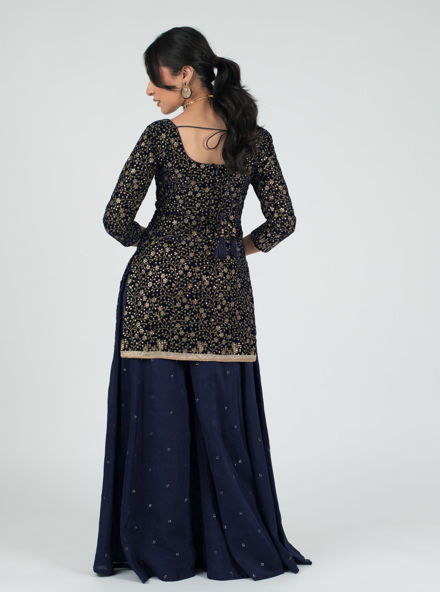 Navy Nanki Suit