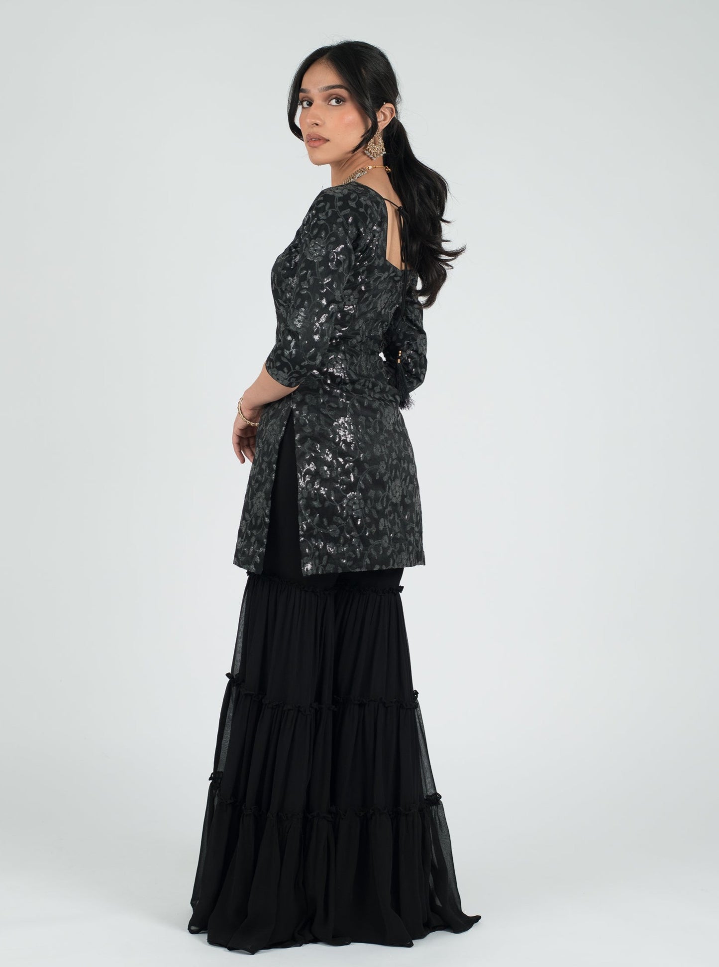 Black Asha Suit
