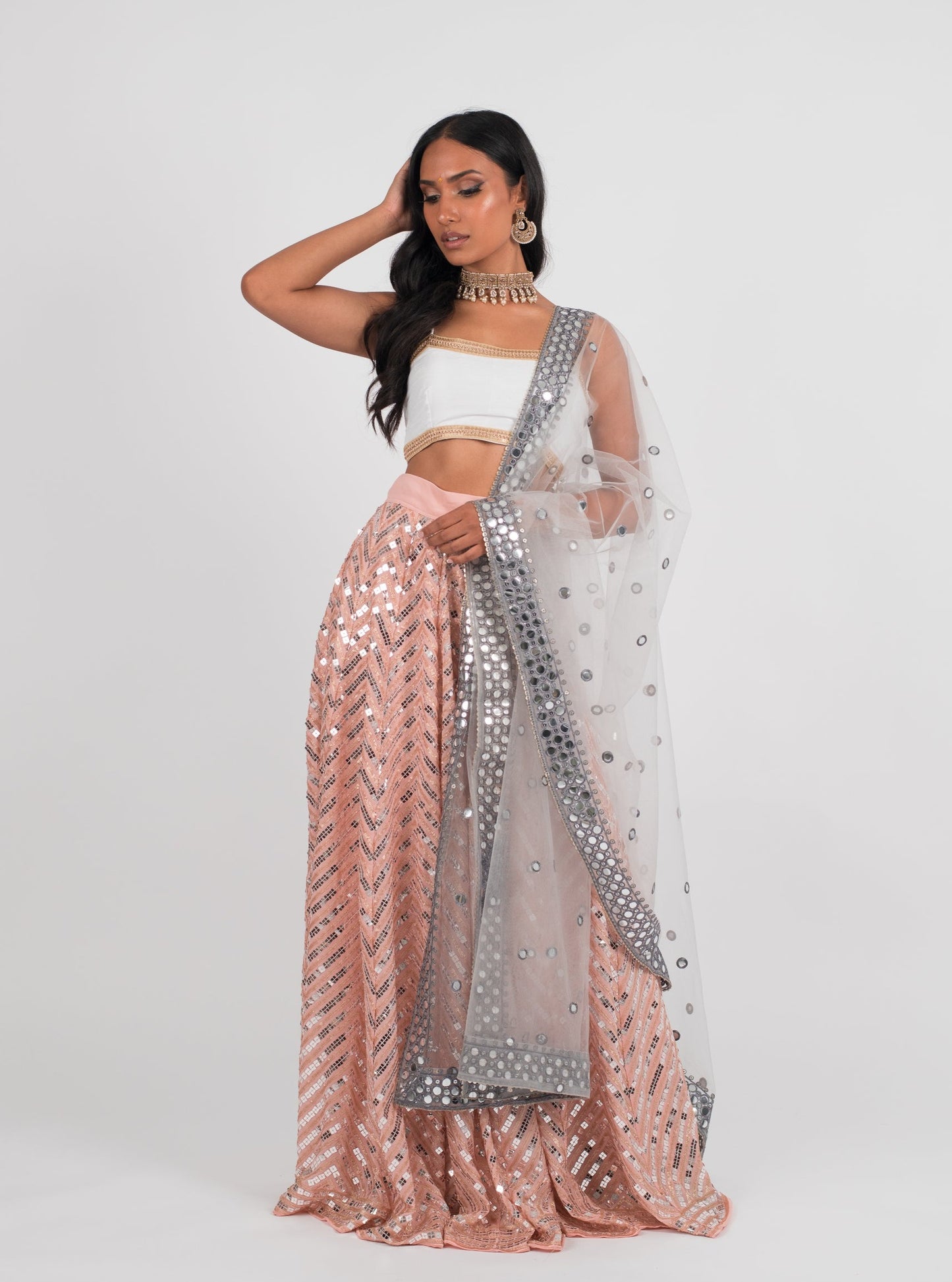 Grey City Dupatta