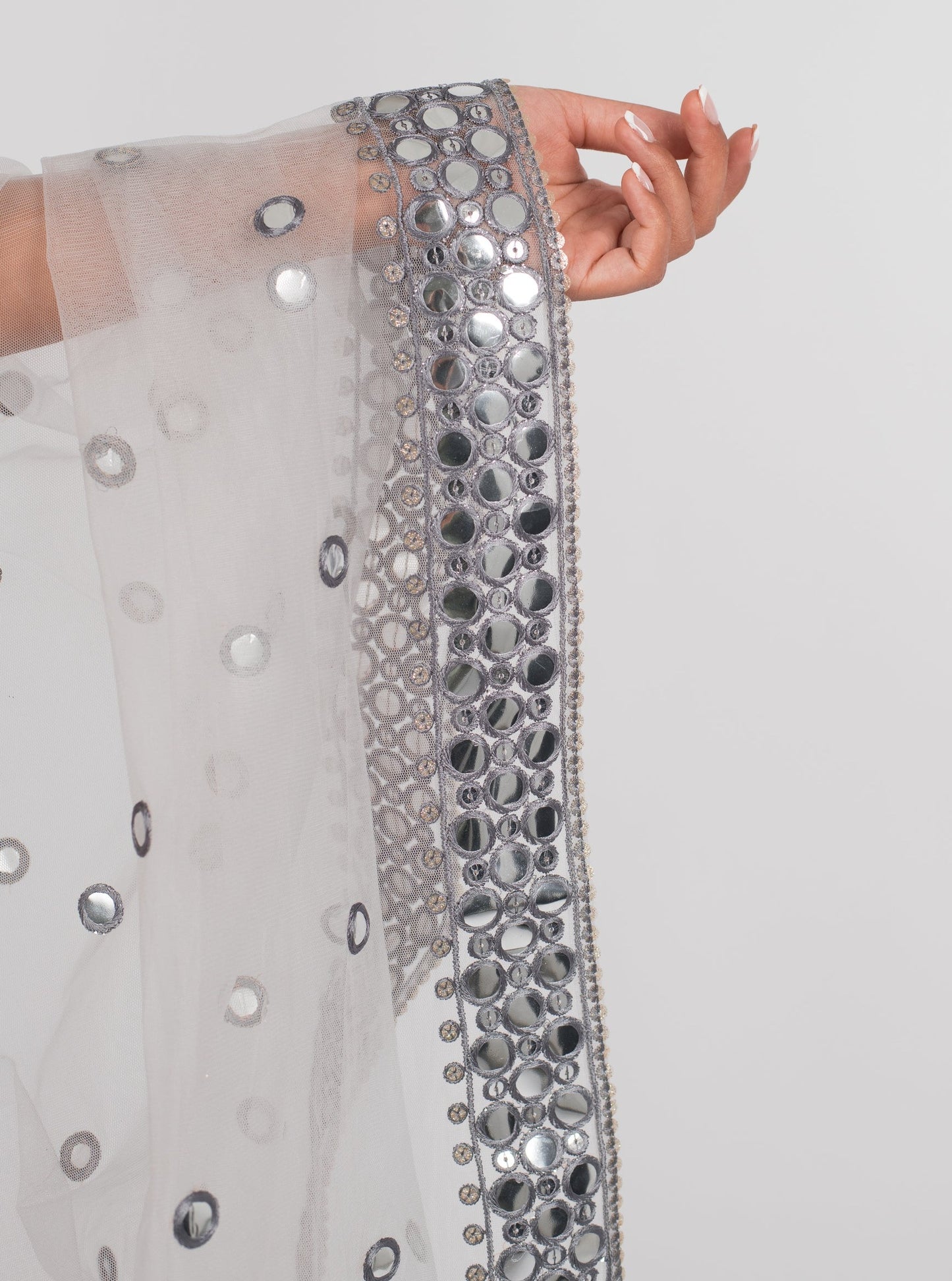 Grey City Dupatta